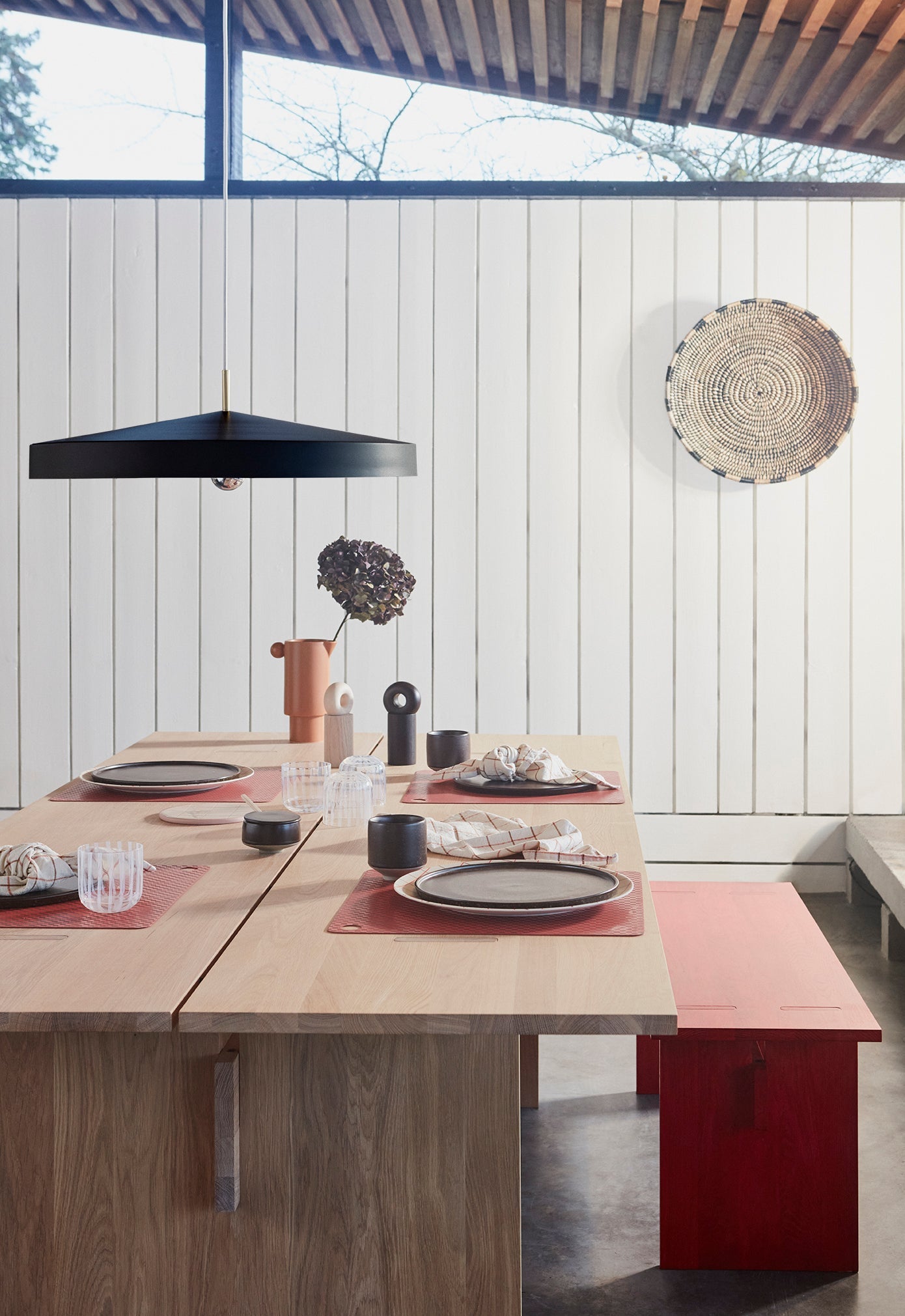 Hatto Pendant - Large - Black Pendel Lamp OYOY 