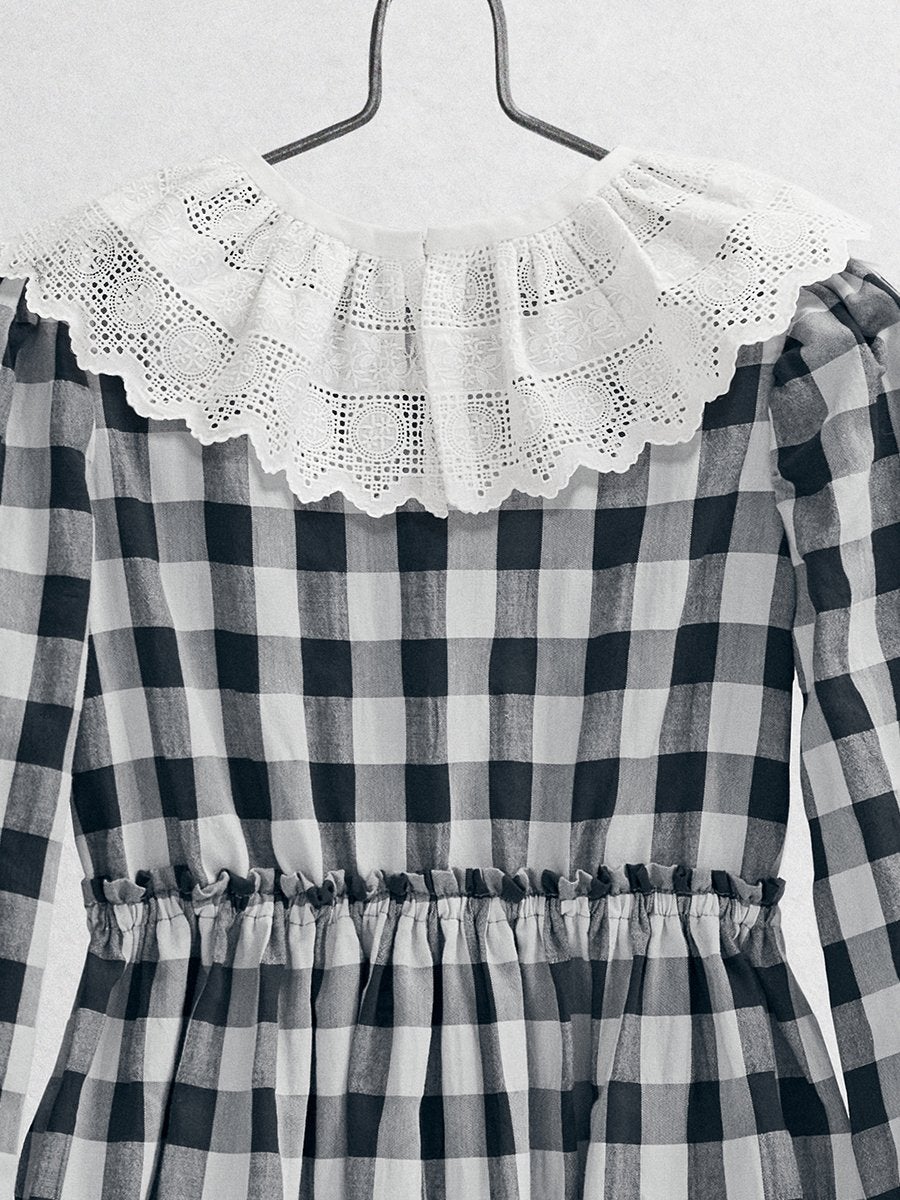 The Hortensia Dress Dresses Five of us Lace collar 3 years 