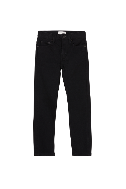 ICON Black Denim - 5-Pocket Slim Fit Jeans