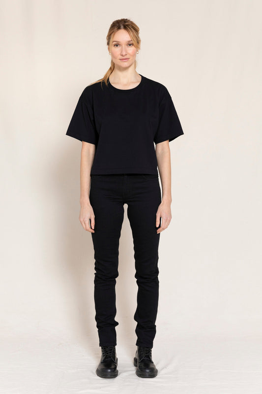 ICON Black Denim - 5-Pocket Slim Fit Jeans | Women