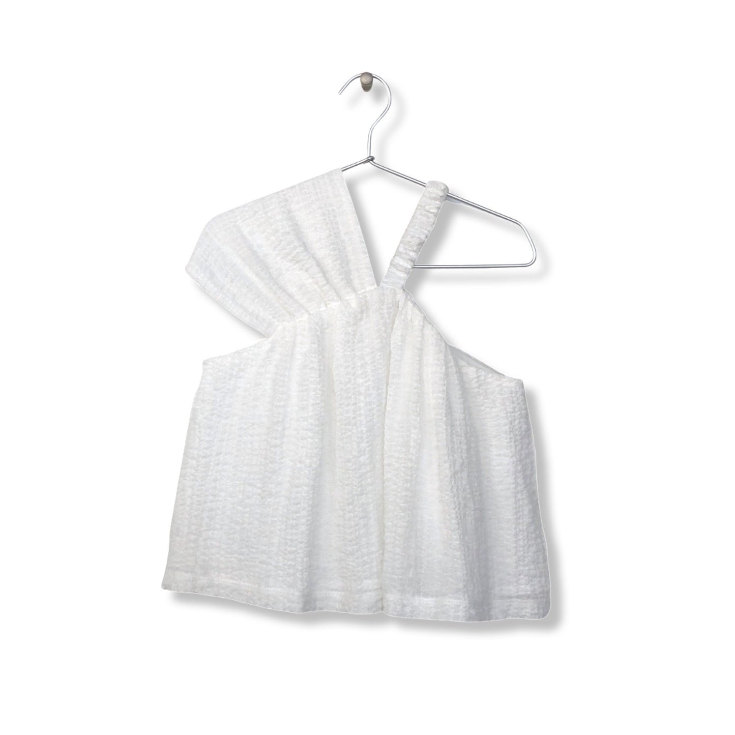 OFF-WHITE ASYMMETRIC TOP