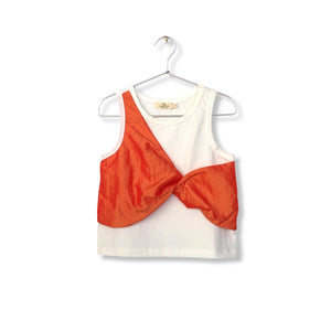 TWIST-FRONT TANK TOP