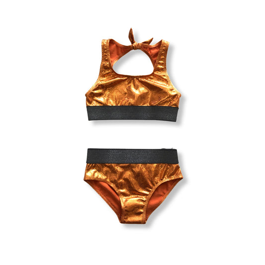 METALLIC BIKINI SET