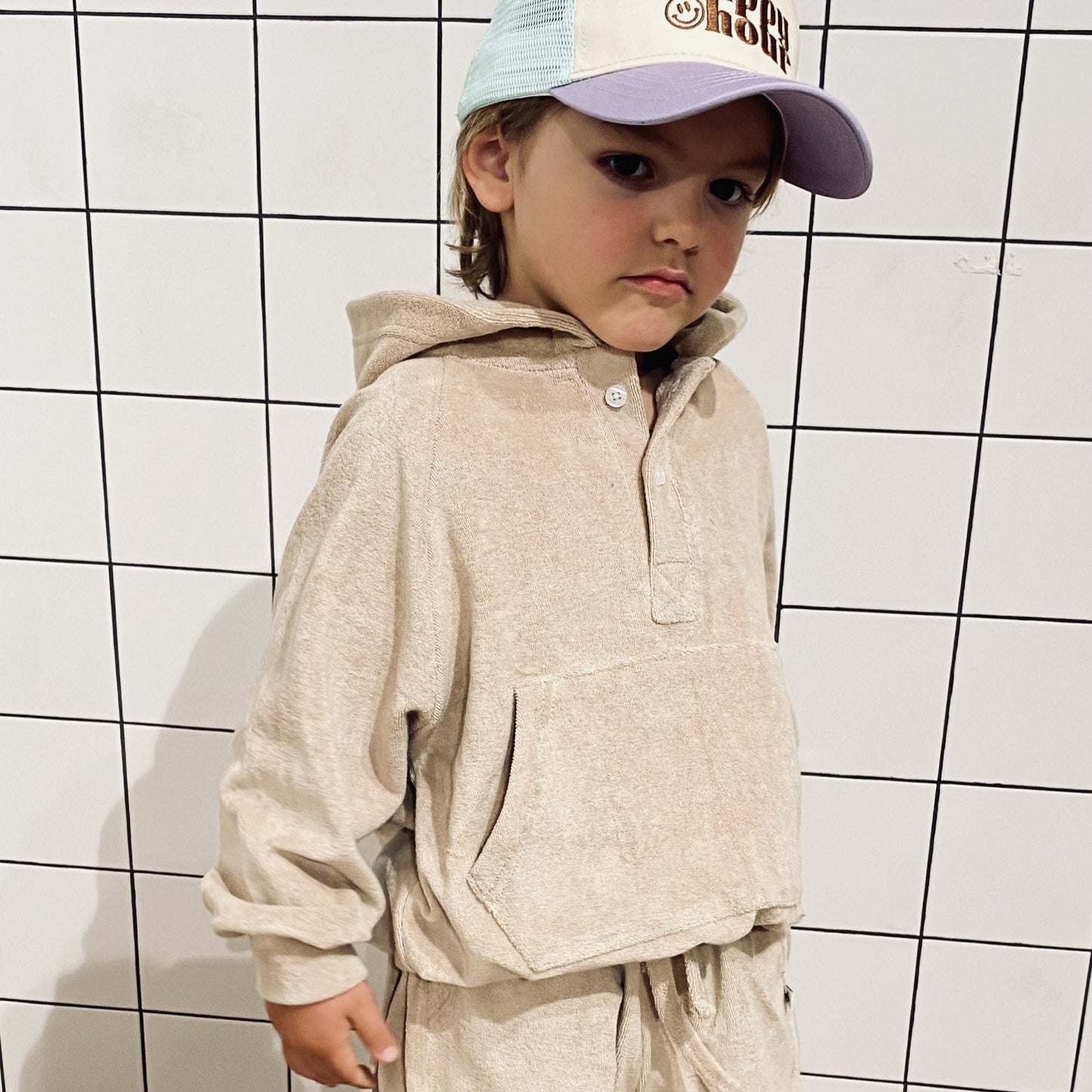 Towelling Hoodie