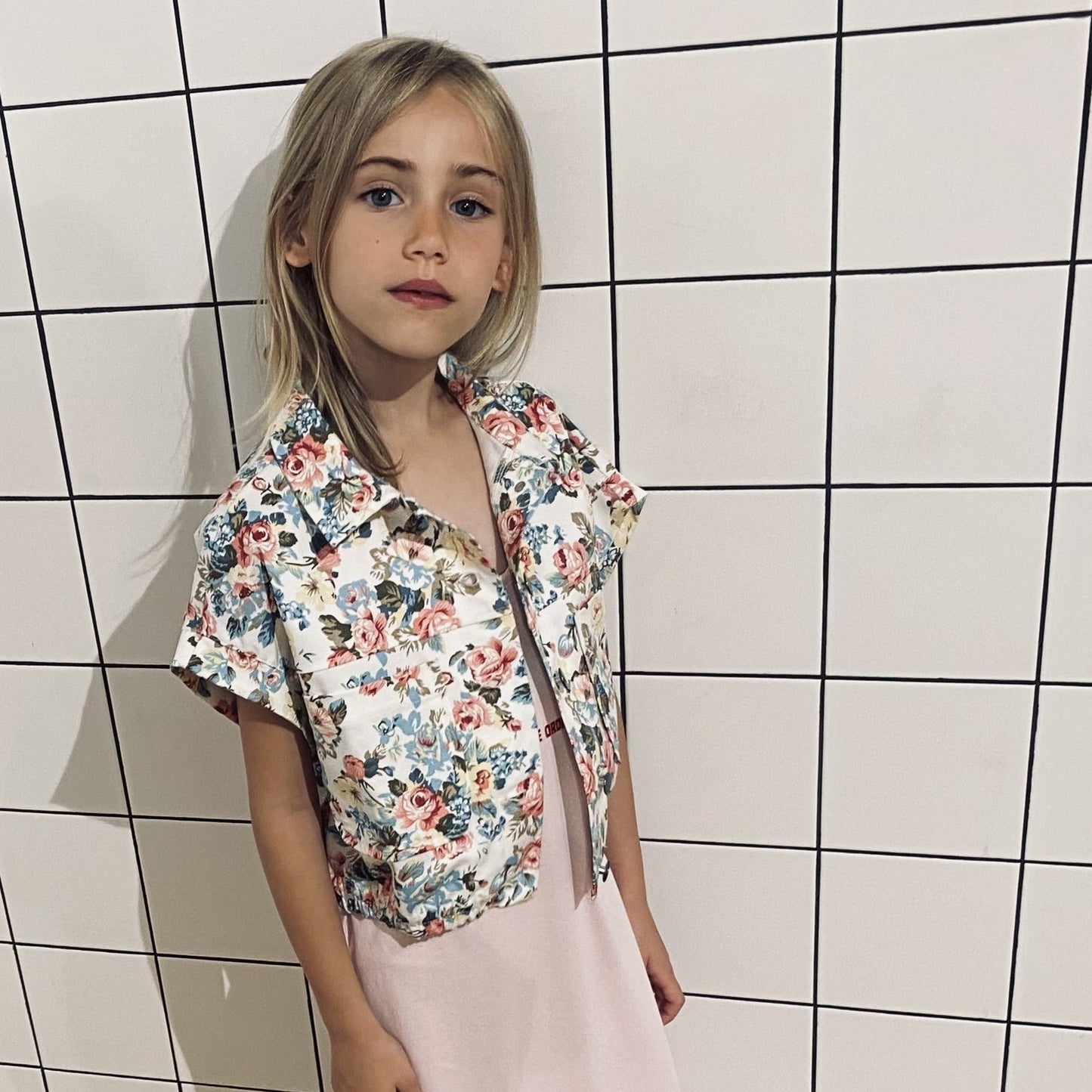 Boxy Jacket: Bloom