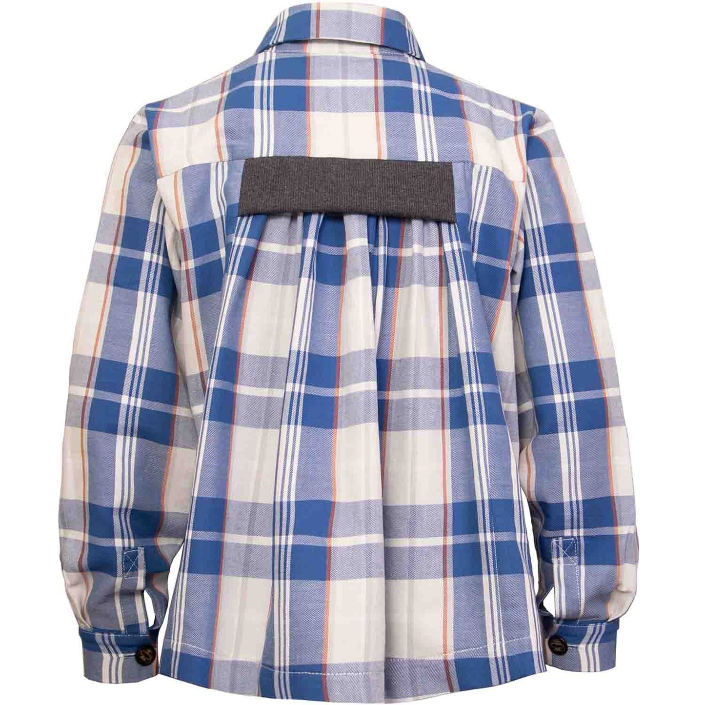 Shirt in Blue & White Tartan