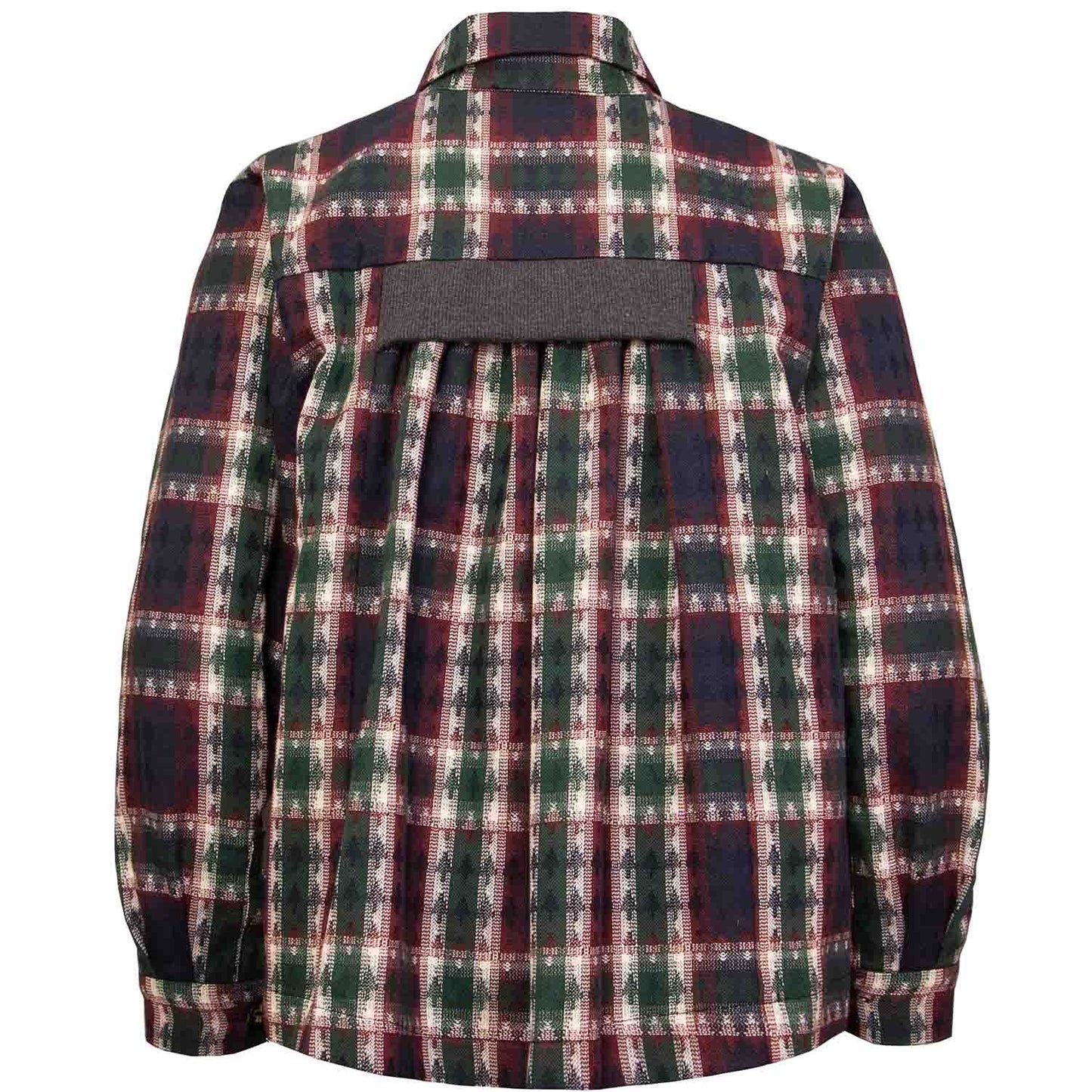 Shirt in Red & Green Tartan