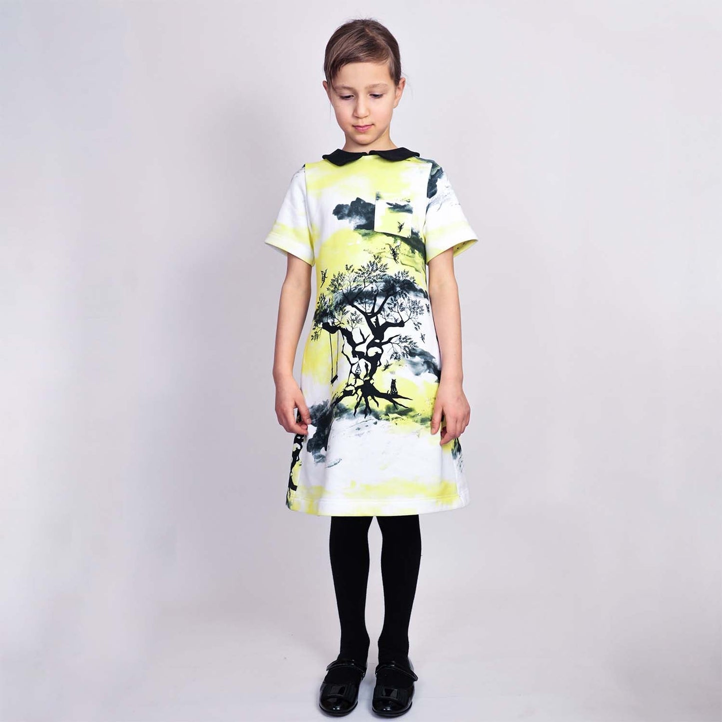 A-line Dress with Print