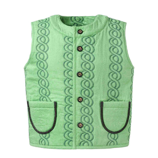 Green Padded Vest