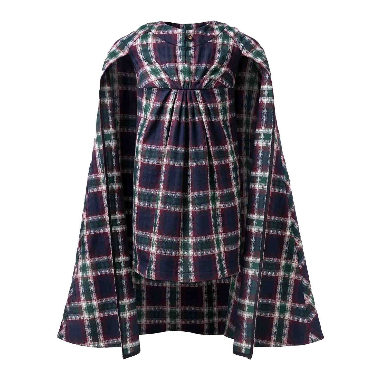 Tartan Cape Dress