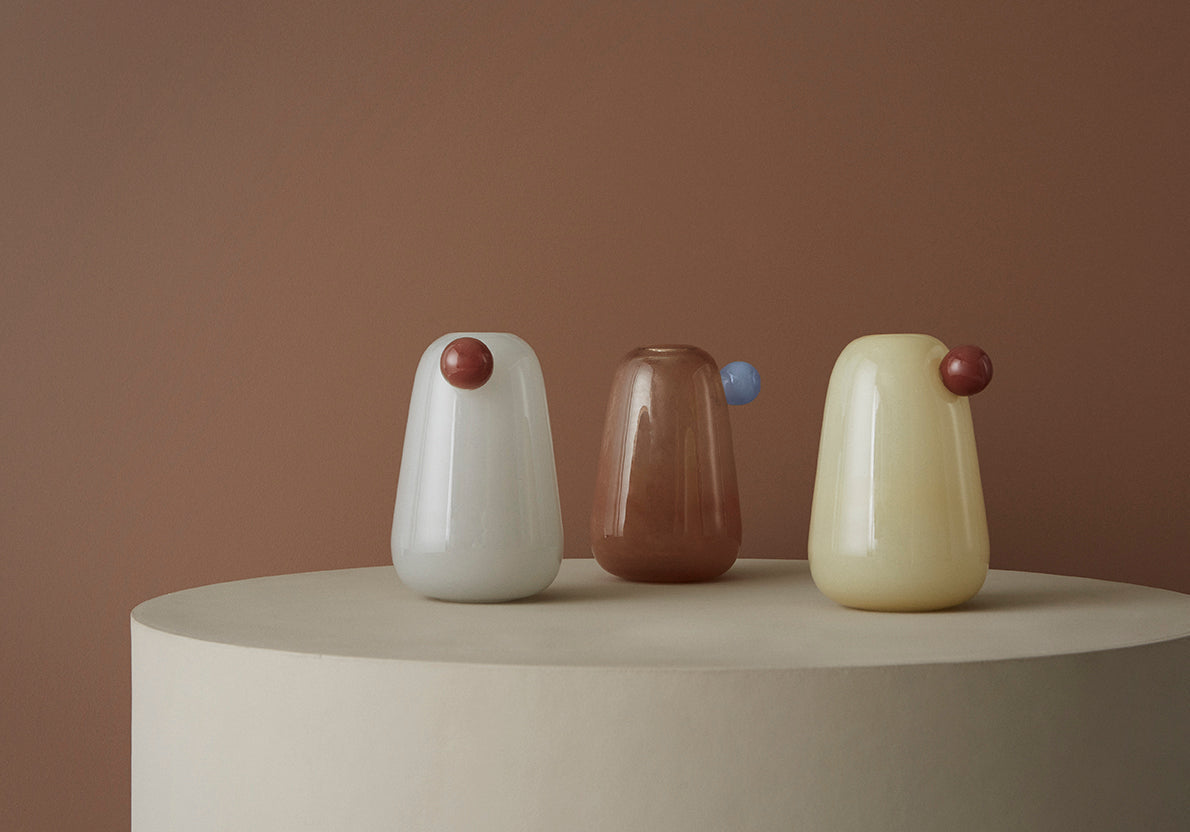 Inka Vase - Small - Vanilla Vase OYOY 