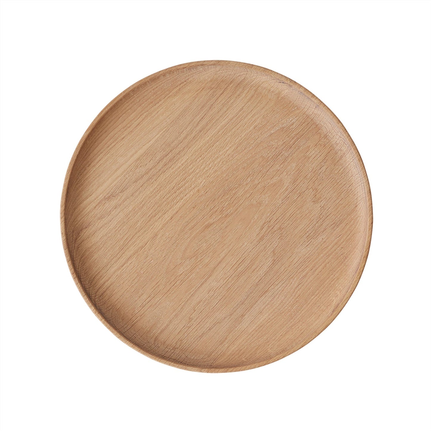 Inka Wood Tray Round - Large - Nature Tray OYOY 