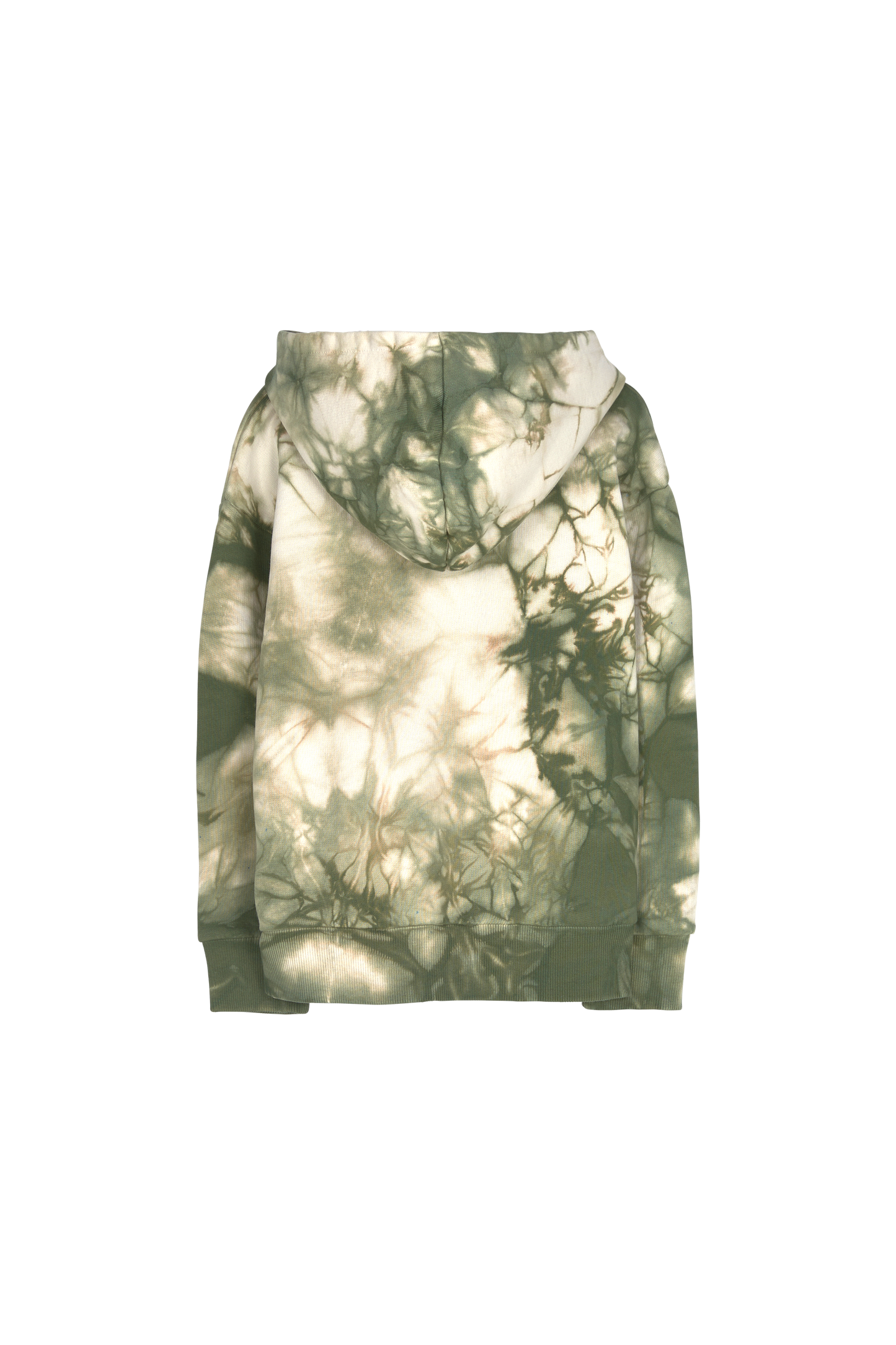 JOEL Safari Khaki Tie & Dye - Zipped Hoodie | Women