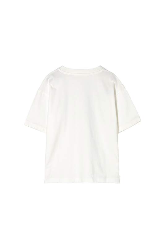KING Off White Macaroni - Short Sleeve T-shirt | Women
