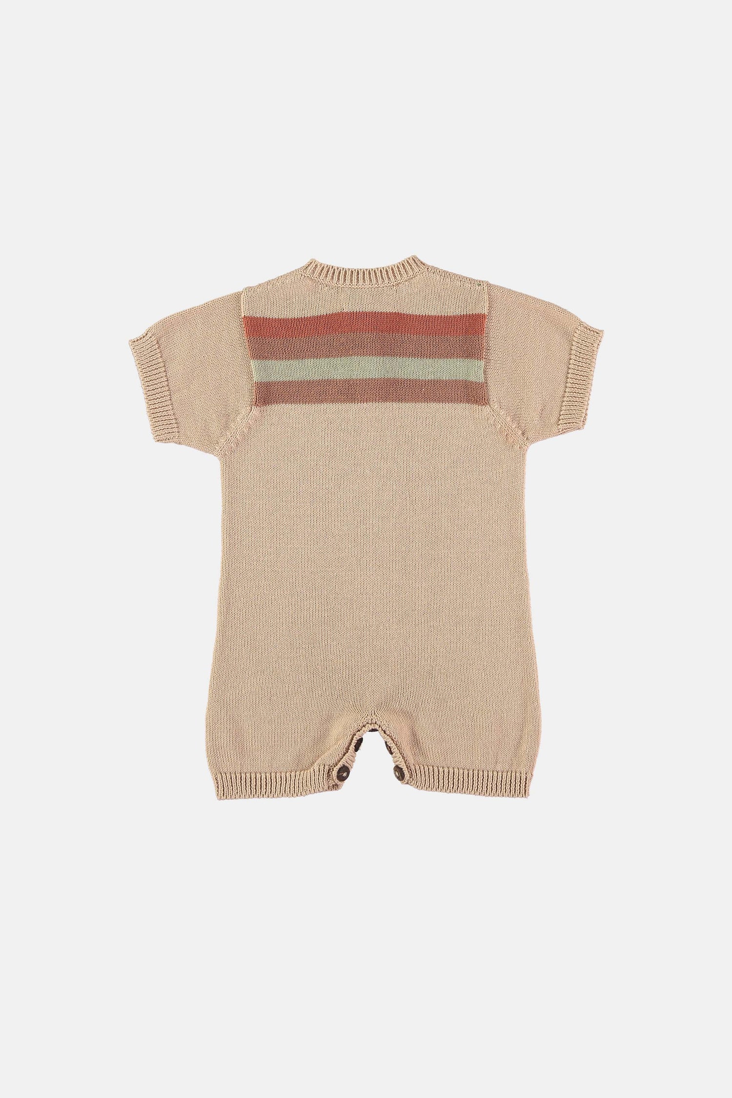 Knitted baby overalls Baby Grows Coco au lait 