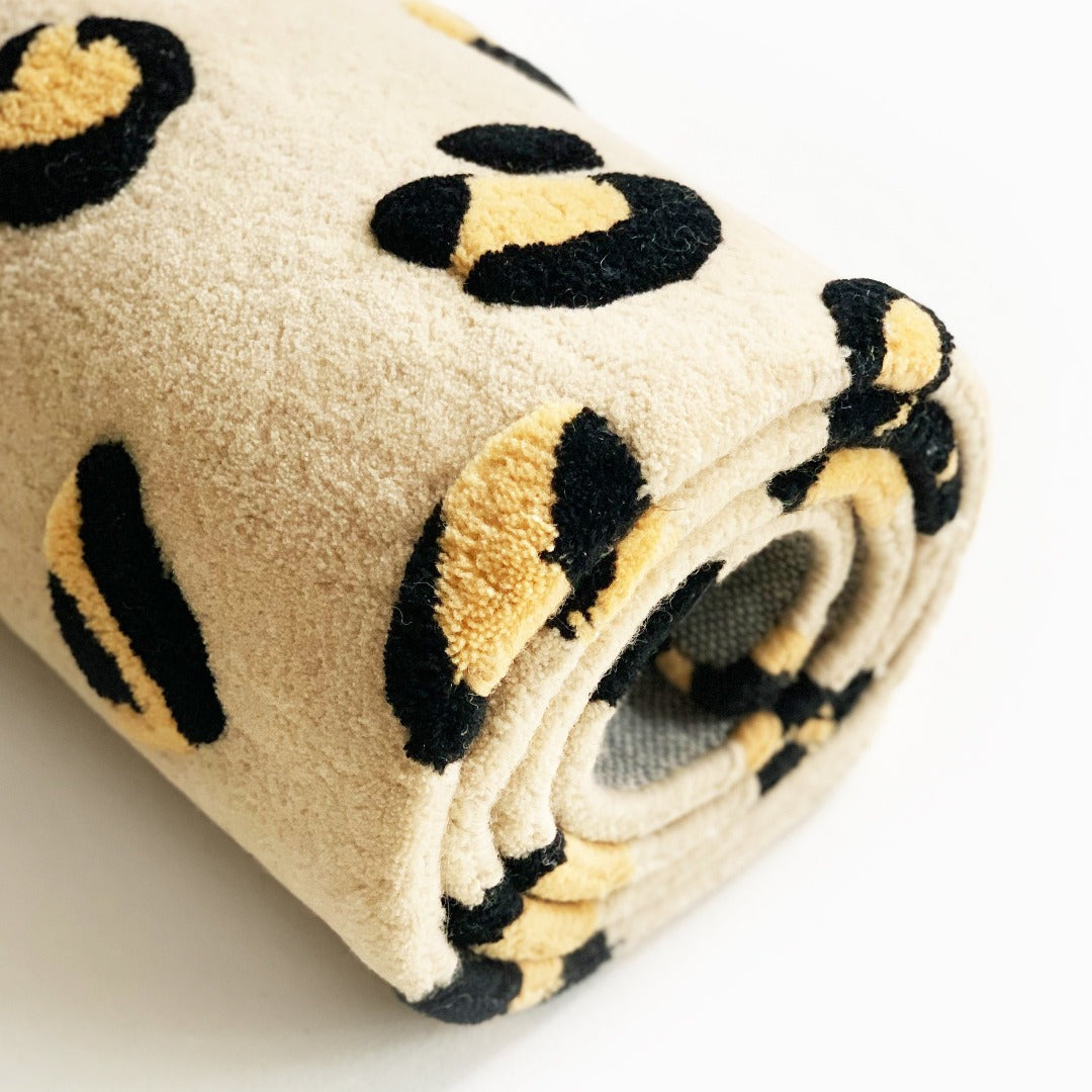 Leopard Rug - 120 x 180 cm Textiles Nofred 