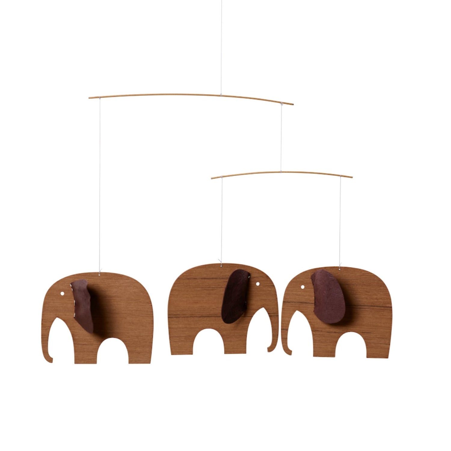 Baby Elephants mobile Wood Nofred 