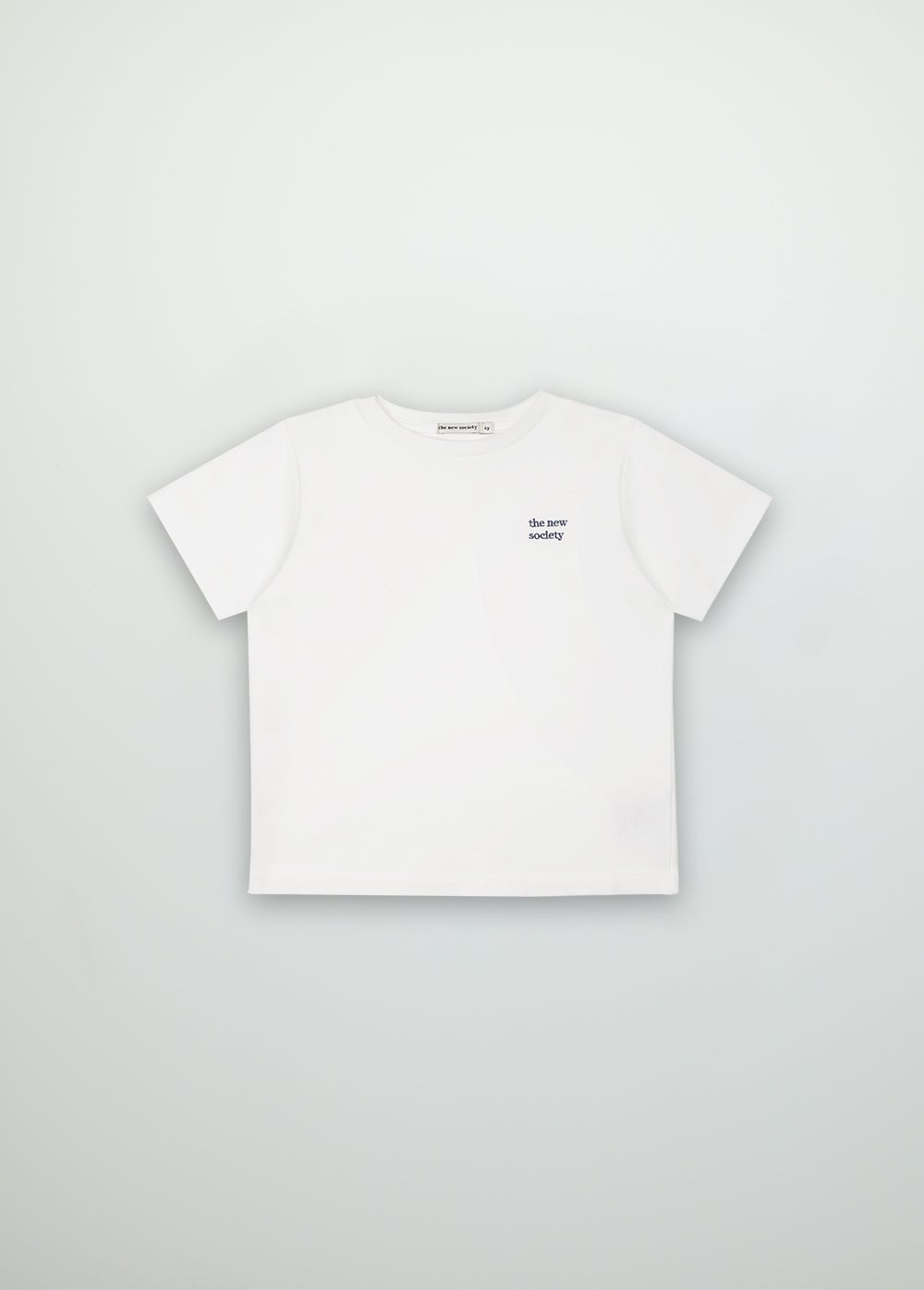 Logo Embroidery Tee Tops The New Society 