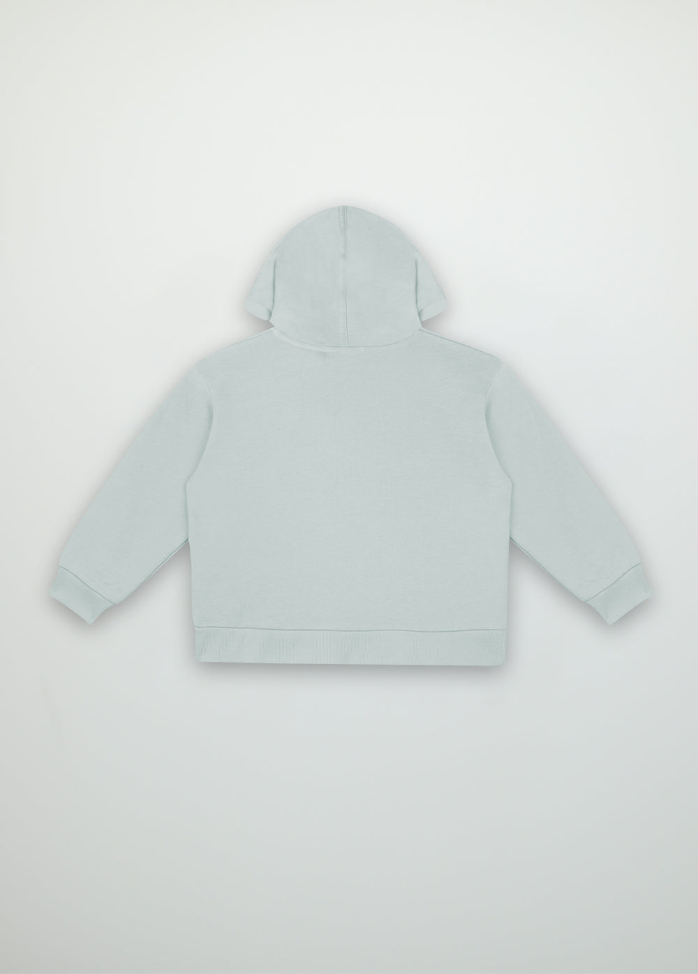 Logo Kangaroo Sweater Pearl Blue Sweatshirts The New Society 
