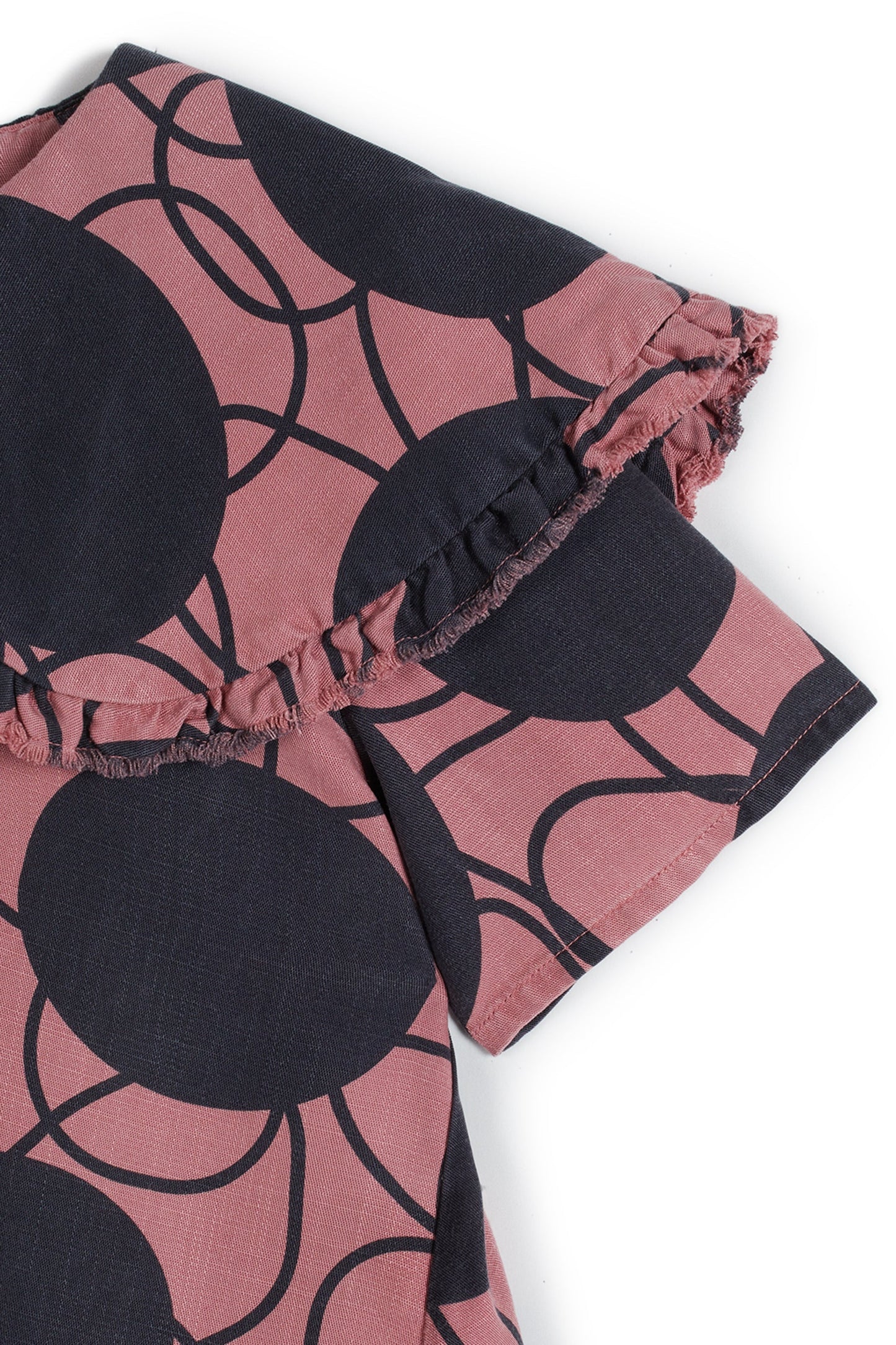 Lua Retro Flowers Pink Tops Wolf & Rita 