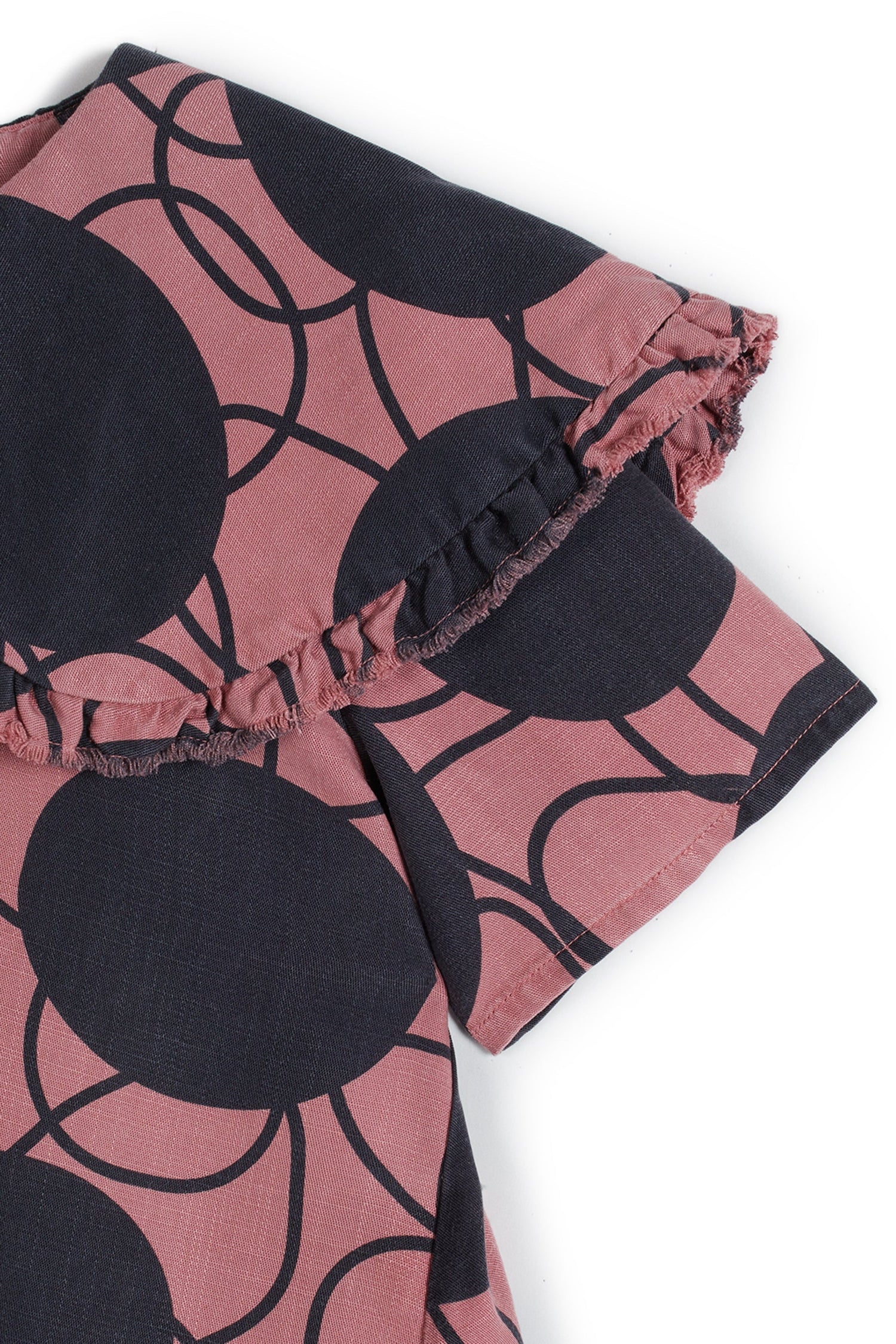 Lua Retro Flowers Pink Tops Wolf & Rita 