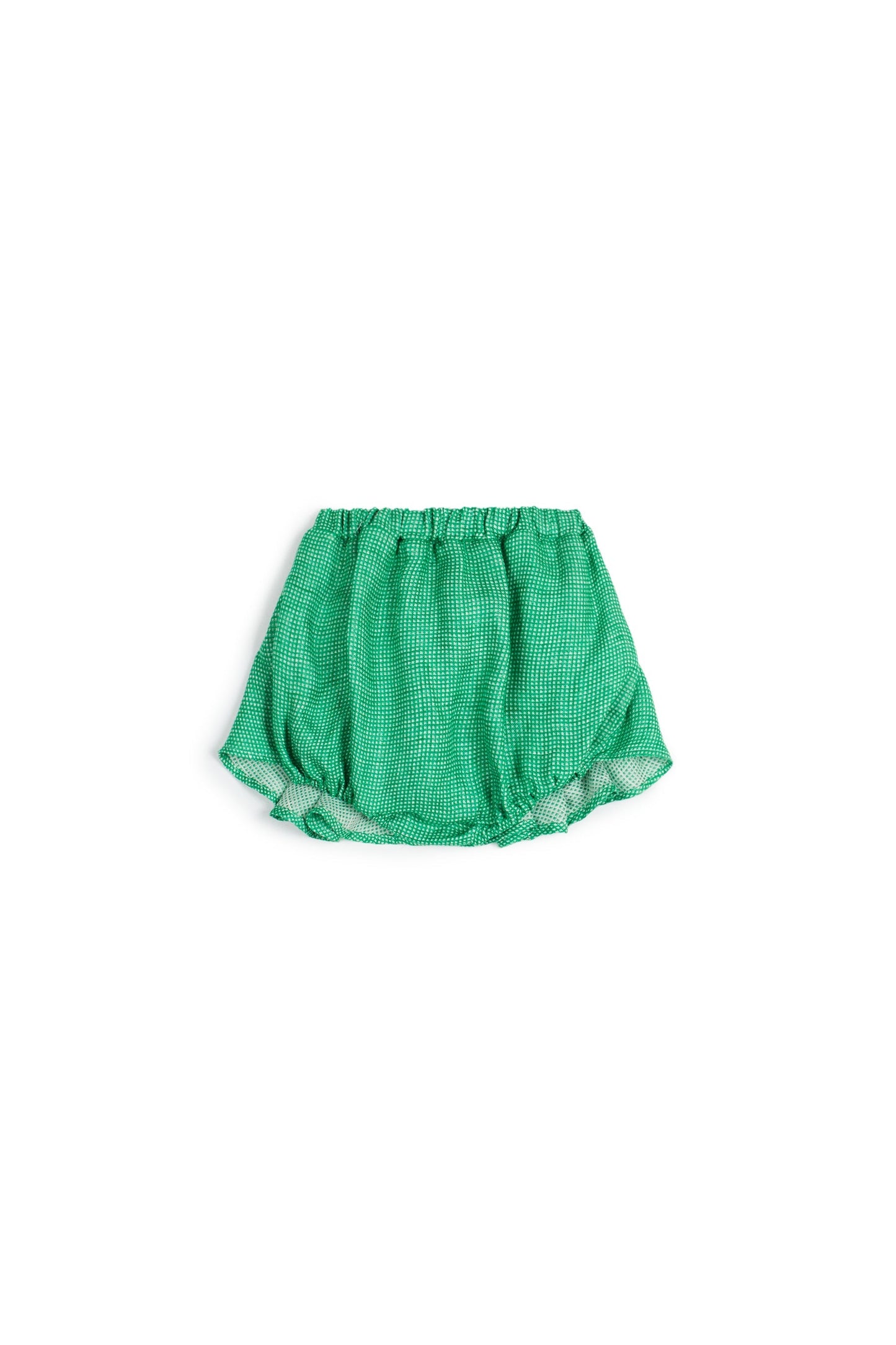 Luisa Green Linen SHORTS Wolf & Rita 