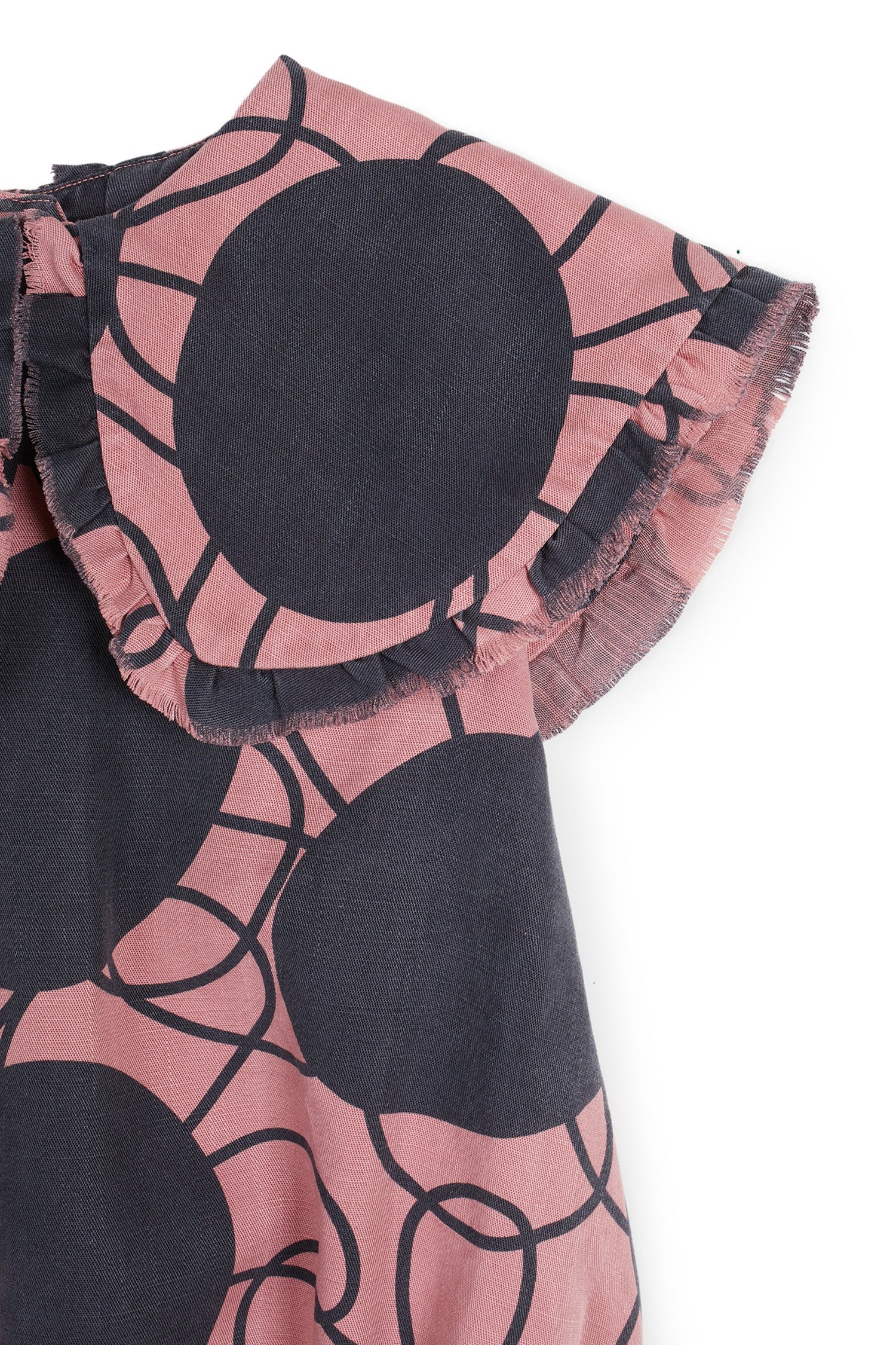 Luna Retro Flowers Pink JUMPSUIT Wolf & Rita 