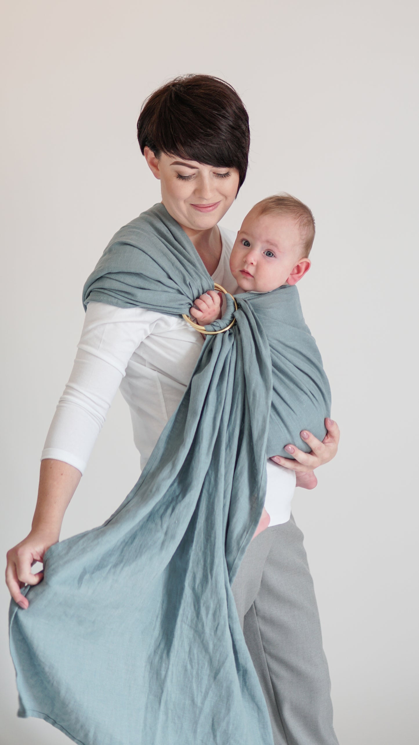 Linen Ring Sling: Liberta