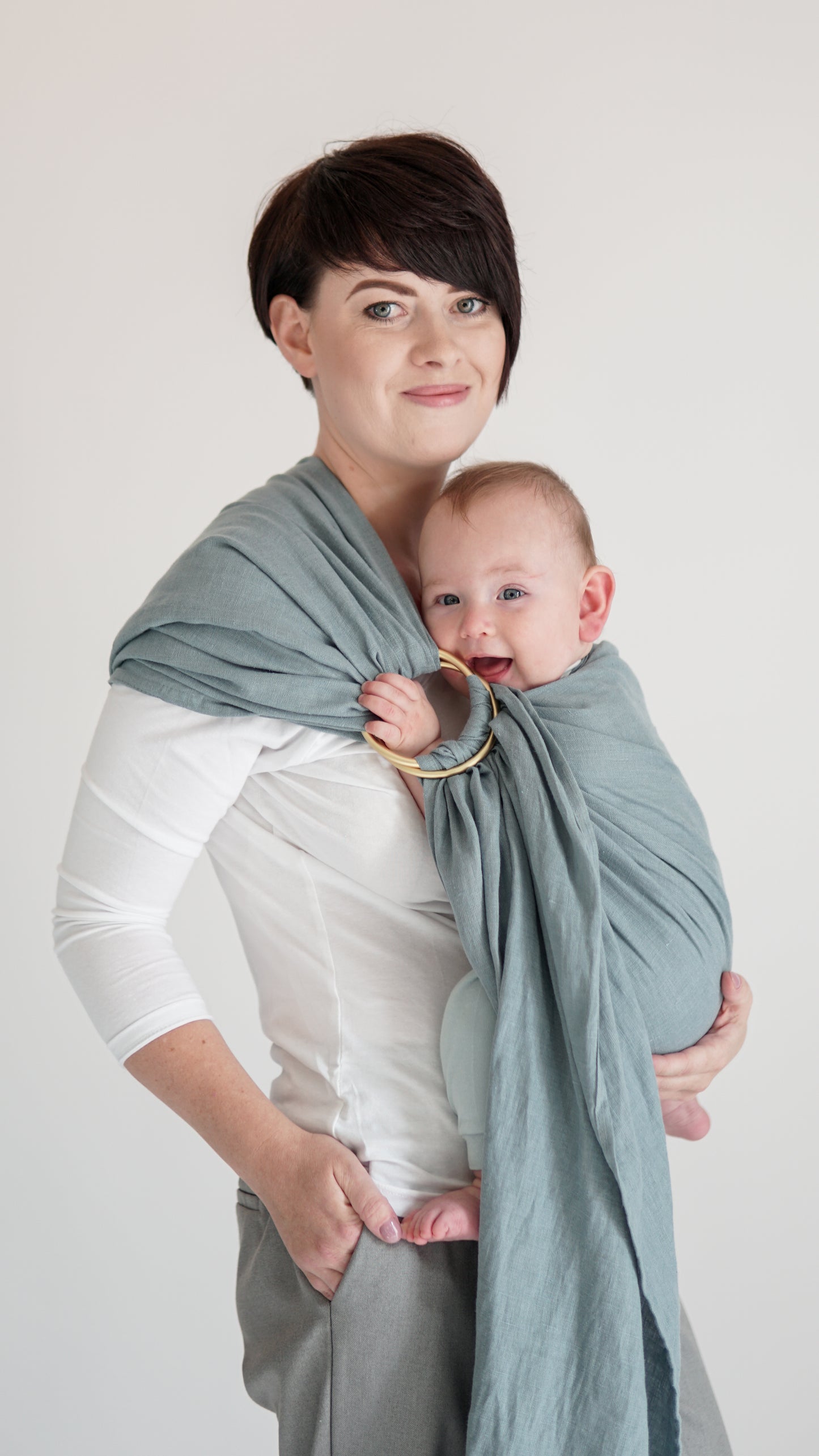 Linen Ring Sling: Liberta