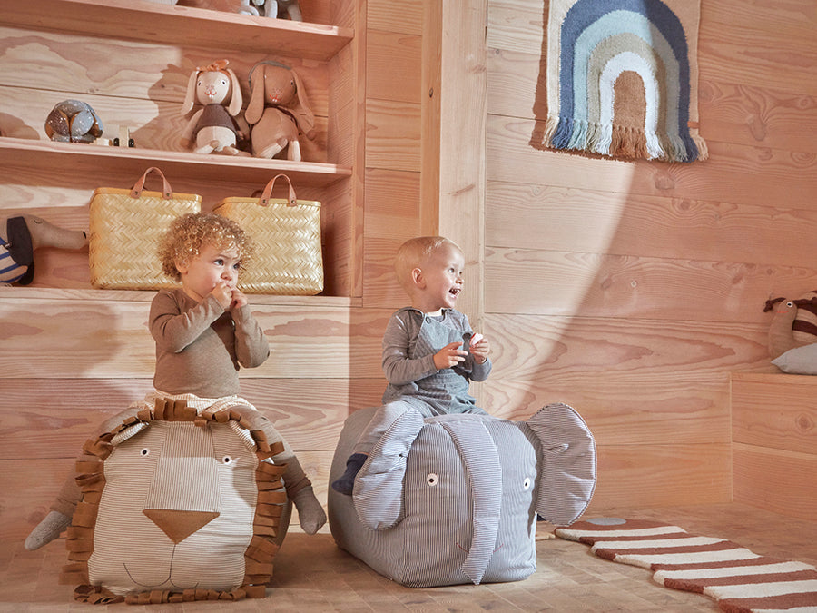 Lobo Lion - Ride On Lion - Caramel Soft Toys OYOY 