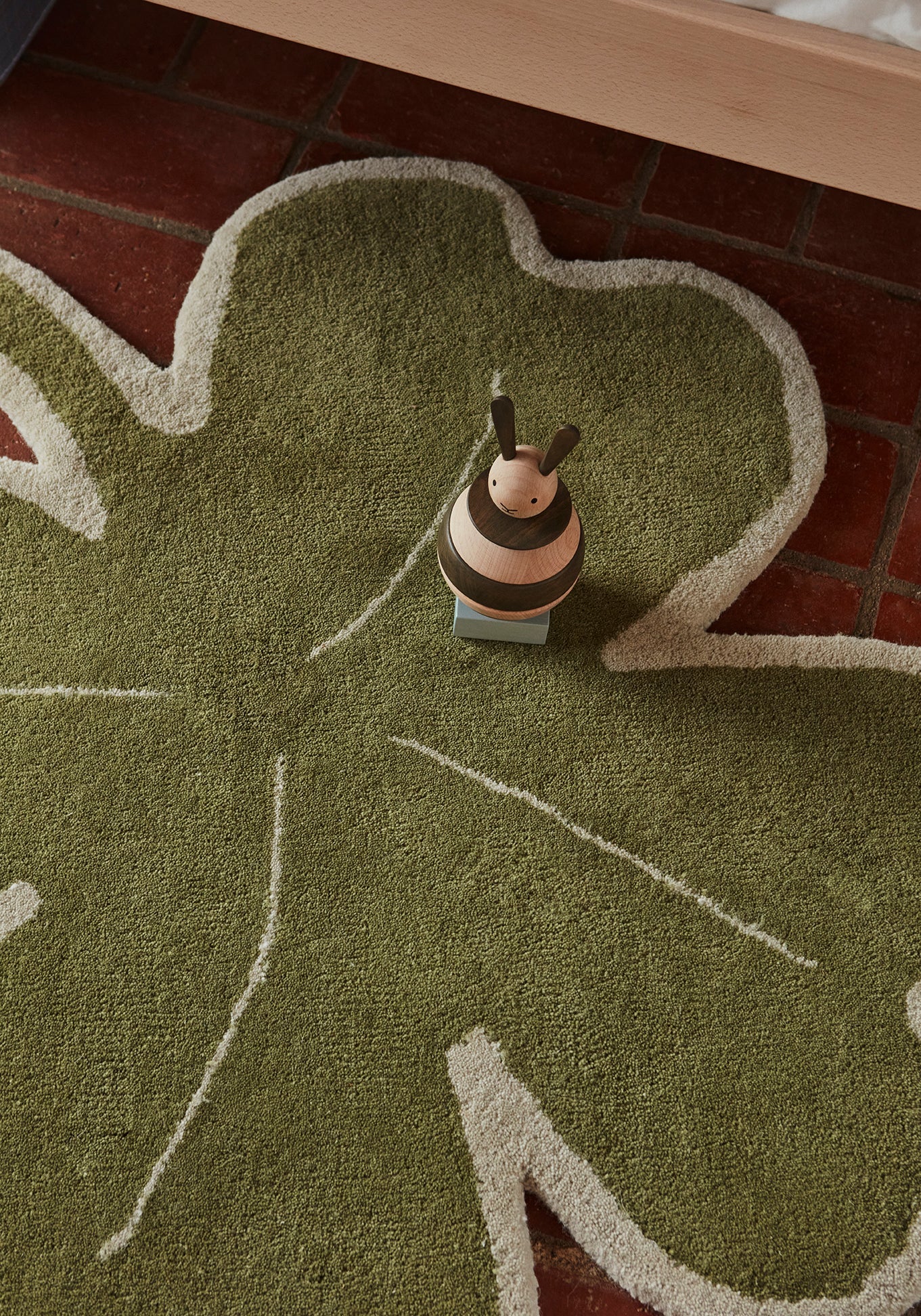 Lucky Clover Rug - Green Rugs OYOY 