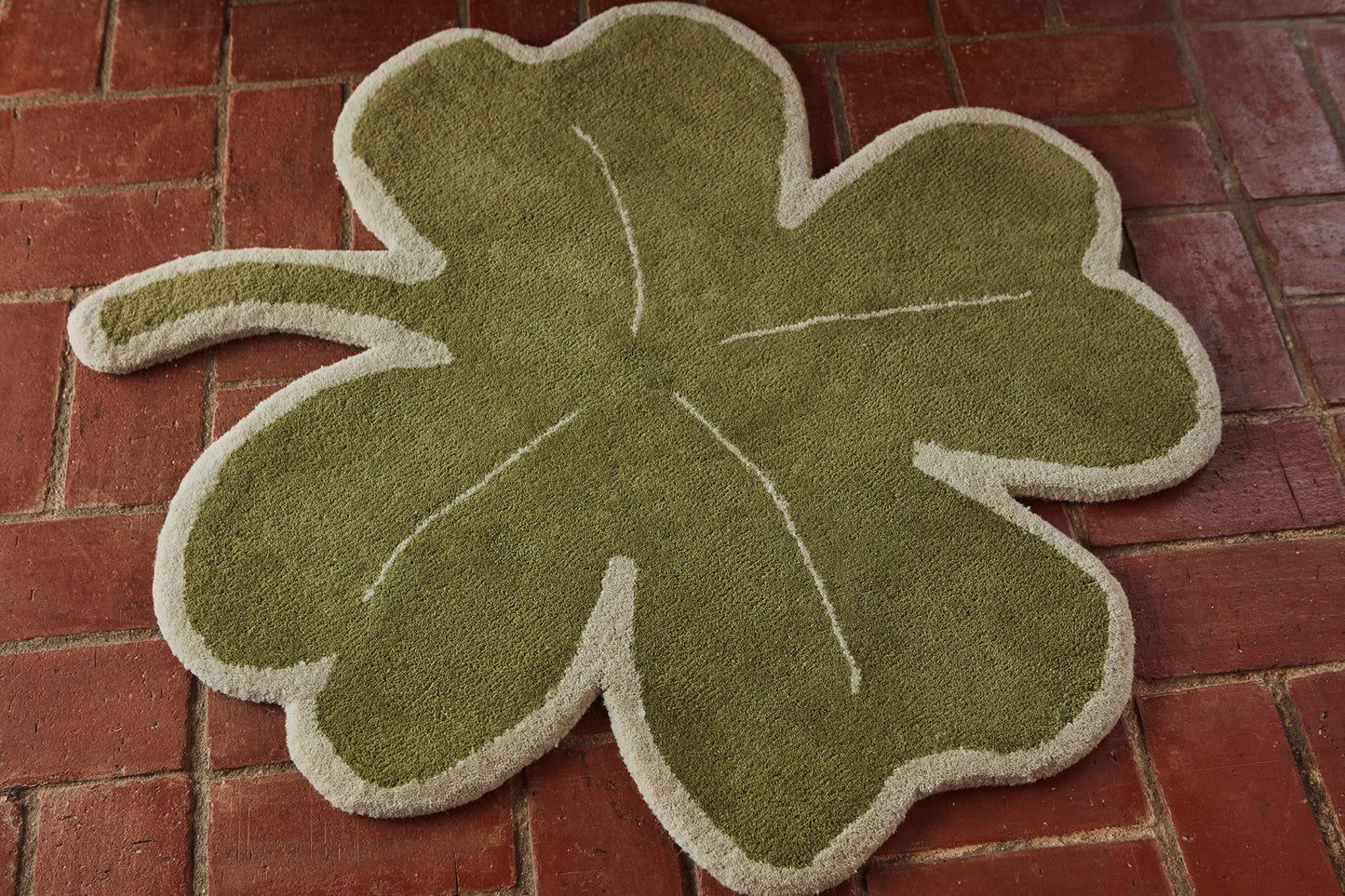 Lucky Clover Rug - Green Rugs OYOY 