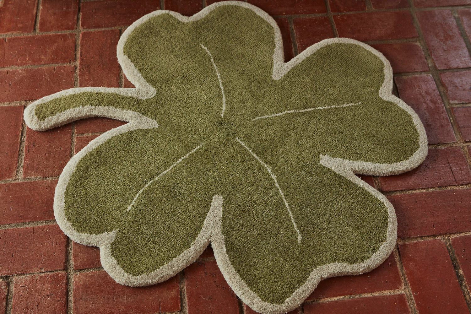Lucky Clover Rug - Green Rugs OYOY 