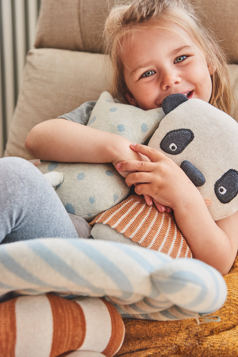 Panda Bear - Lun Lun - Multi Soft Toys OYOY 
