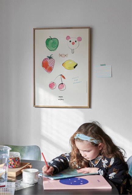 MADO Fruits & Friends 50x70 cm Poster Nofred 