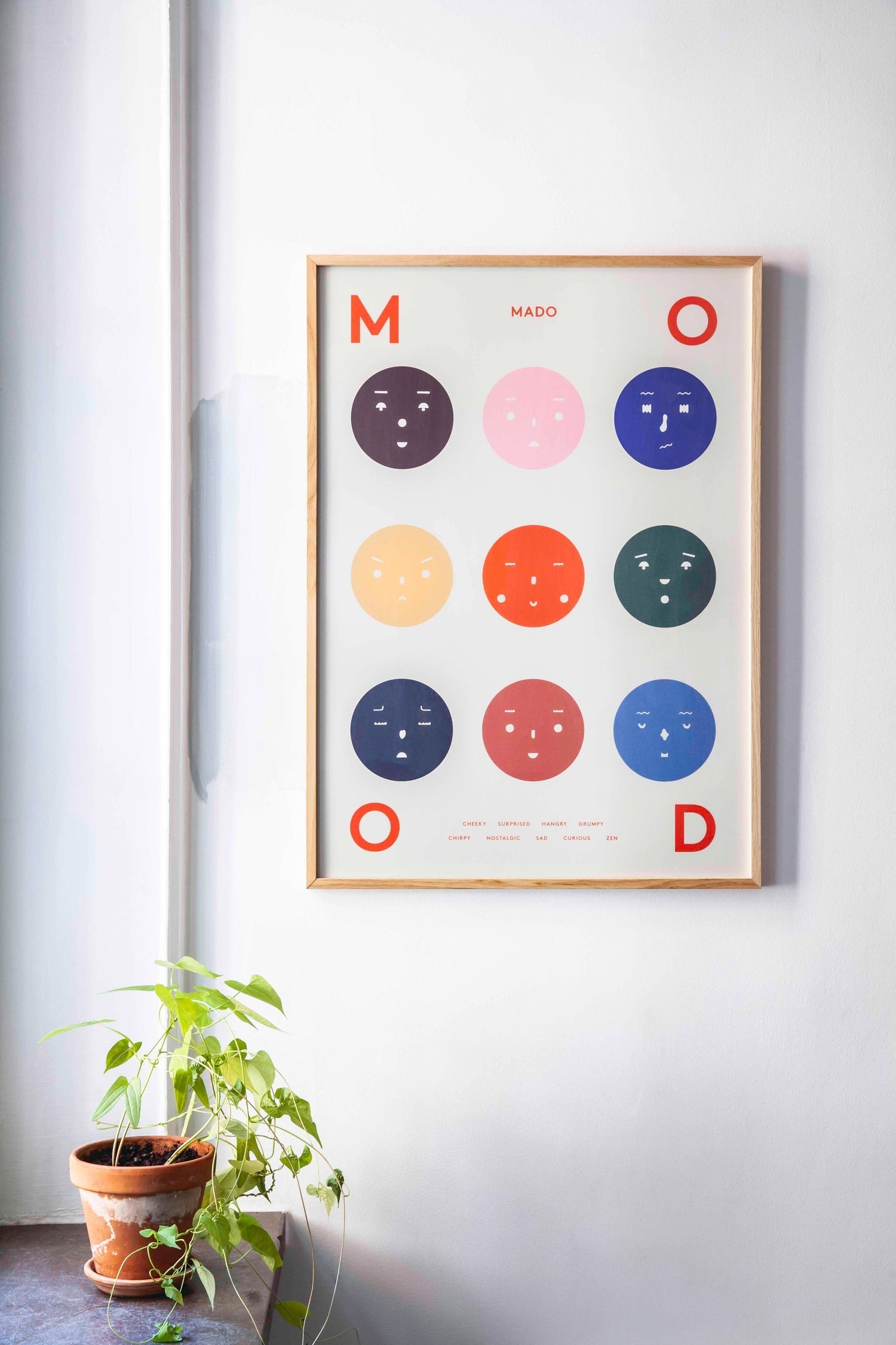 MADO Nine Moods 50x70 cm Poster Nofred 