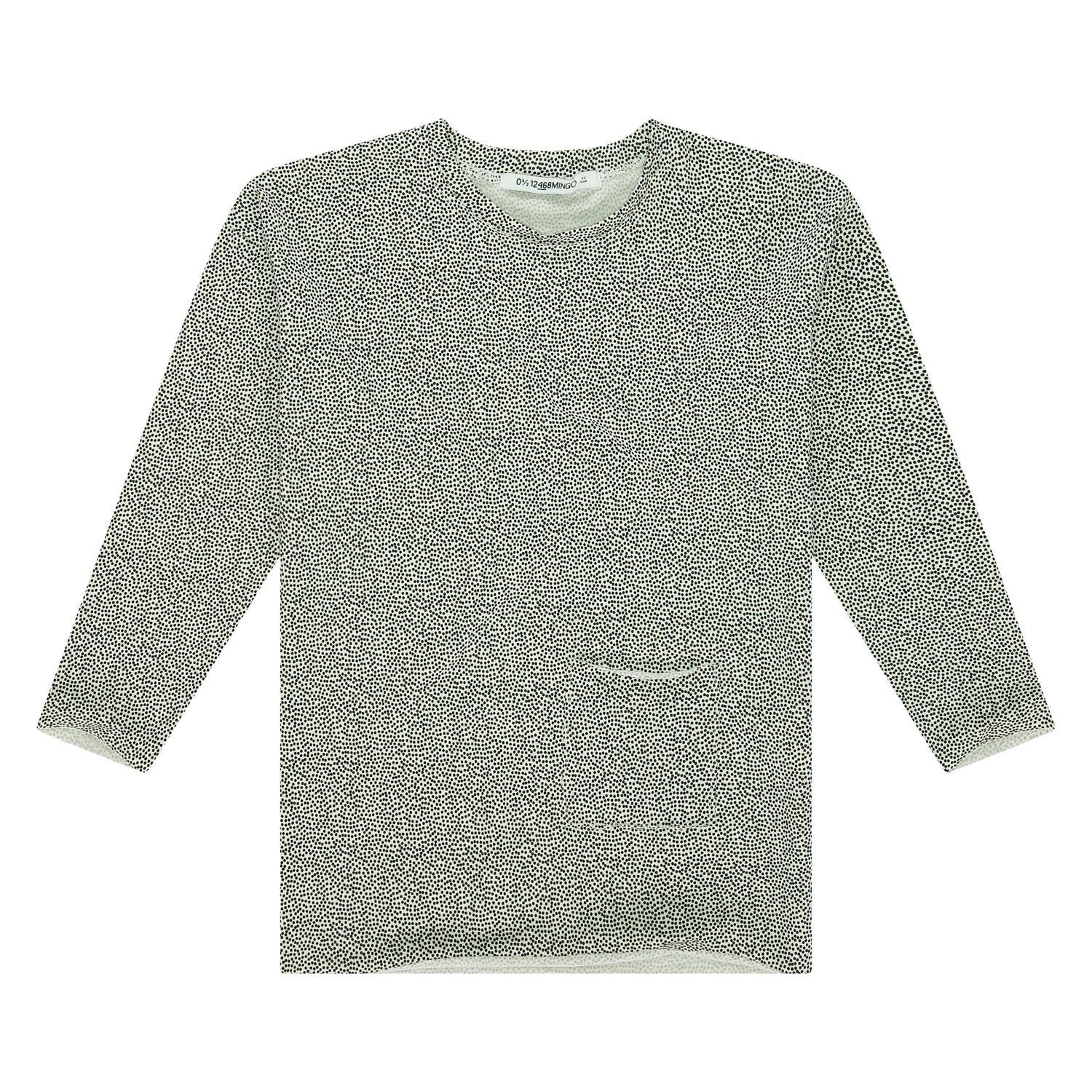 Oversized Longsleeve Dot Tops Mingo 
