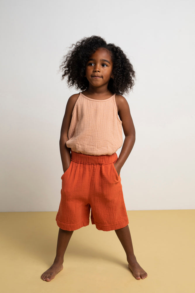 Bermuda Muslin Bloom Shorts Mingo 