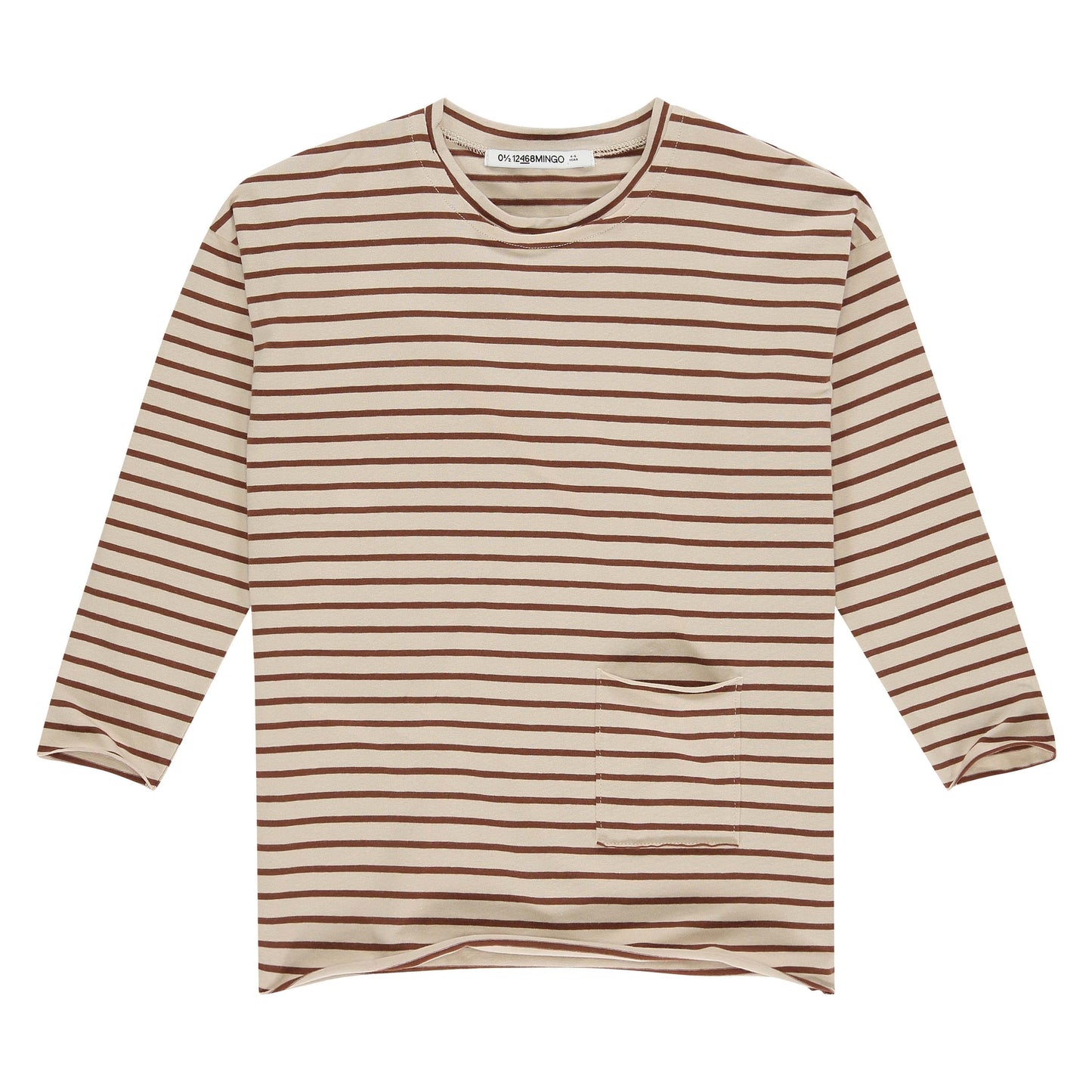 Oversized Longsleeve Stripe Baobab Tops Mingo 