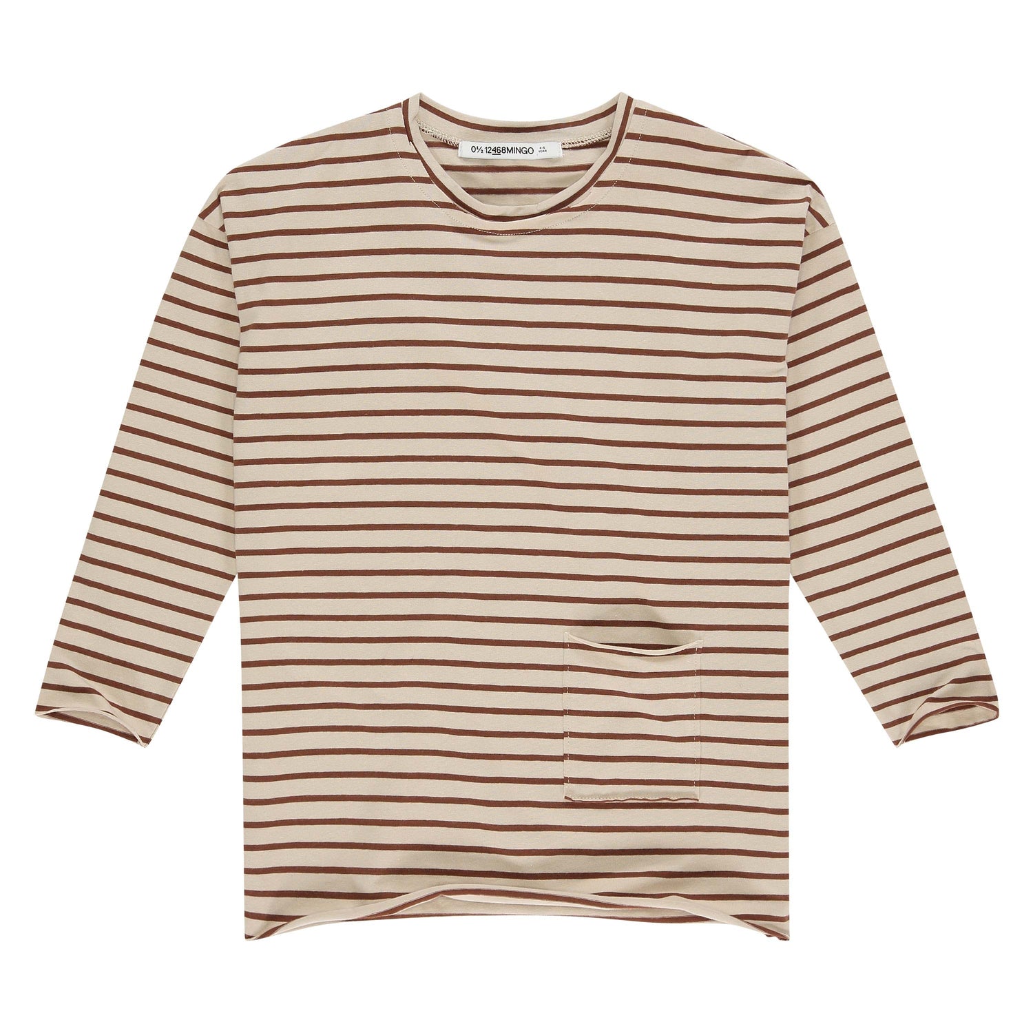 Oversized Longsleeve Stripe Baobab Tops Mingo 