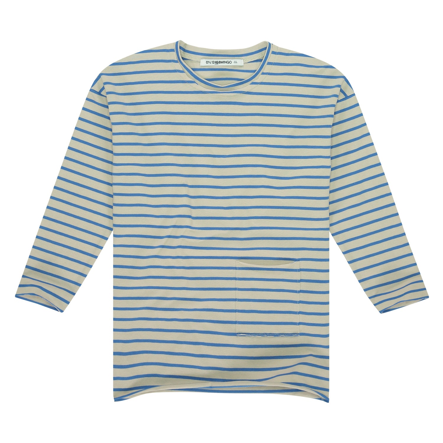 Oversized Longsleeve Stripe Fountain Tops Mingo 
