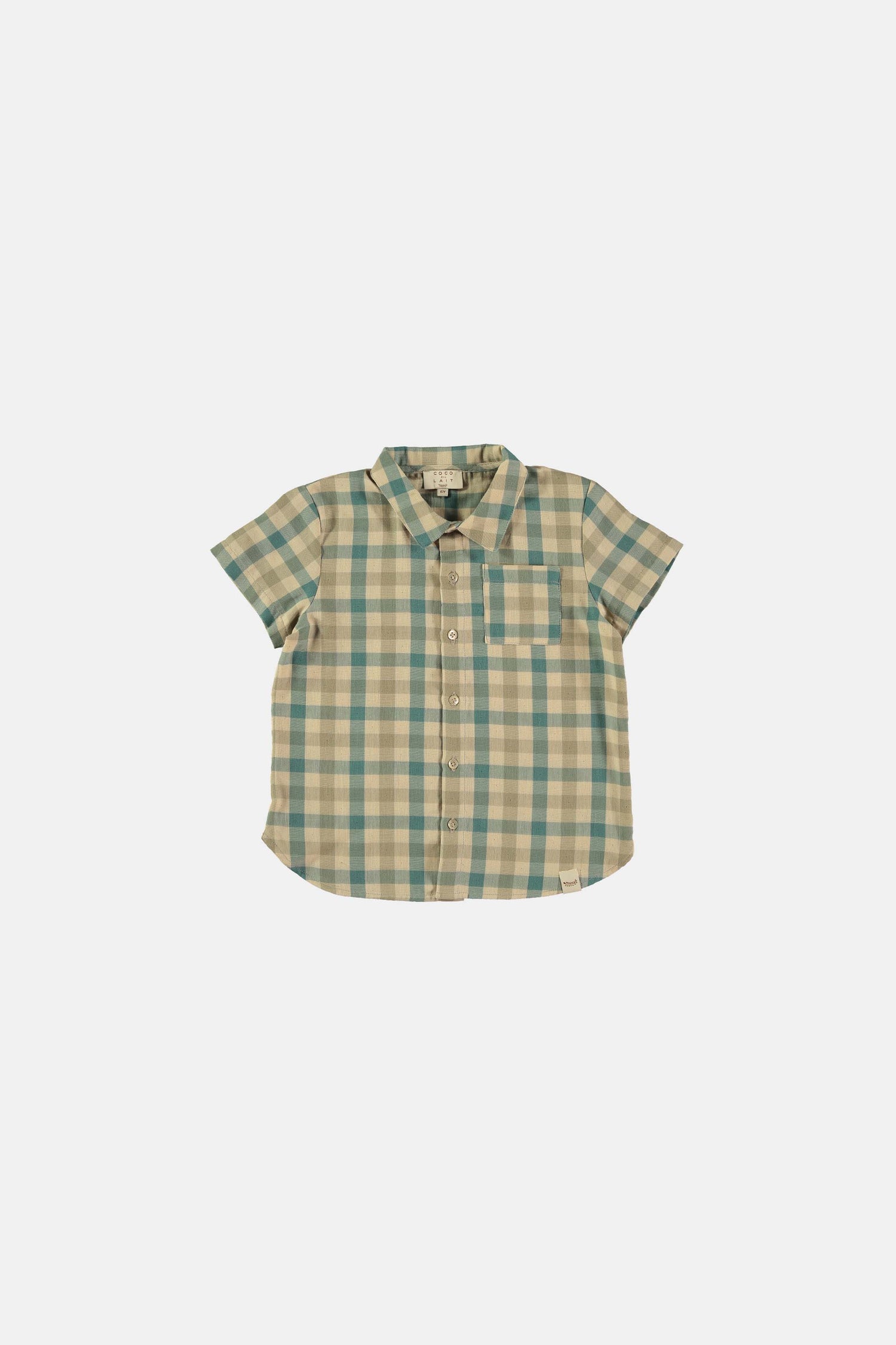 Moss agate woven shirt Tops Coco au lait 