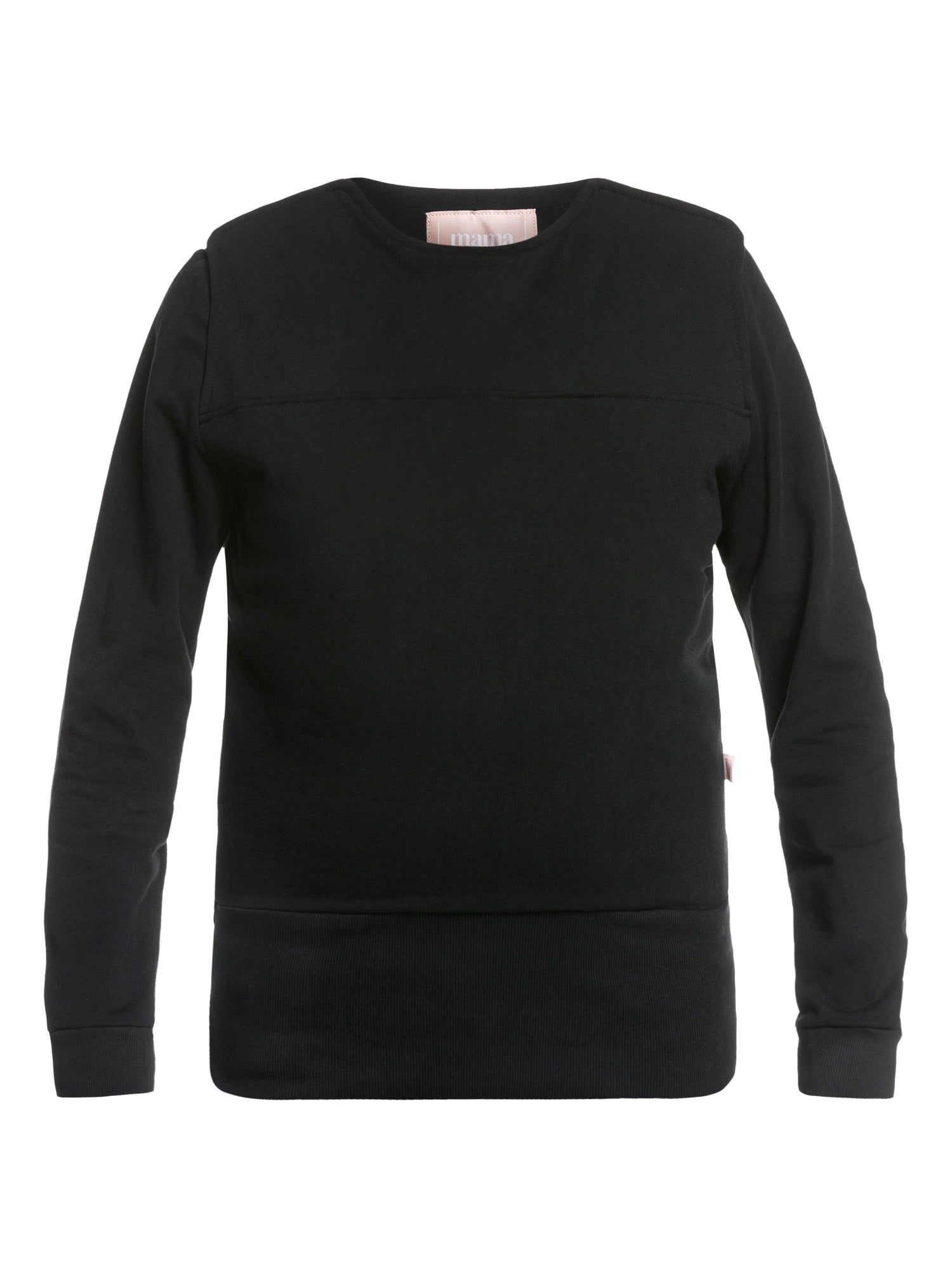 Baby carrier sweatshirt | Mama Hangs Out | Black Carriers Mama Hangs 