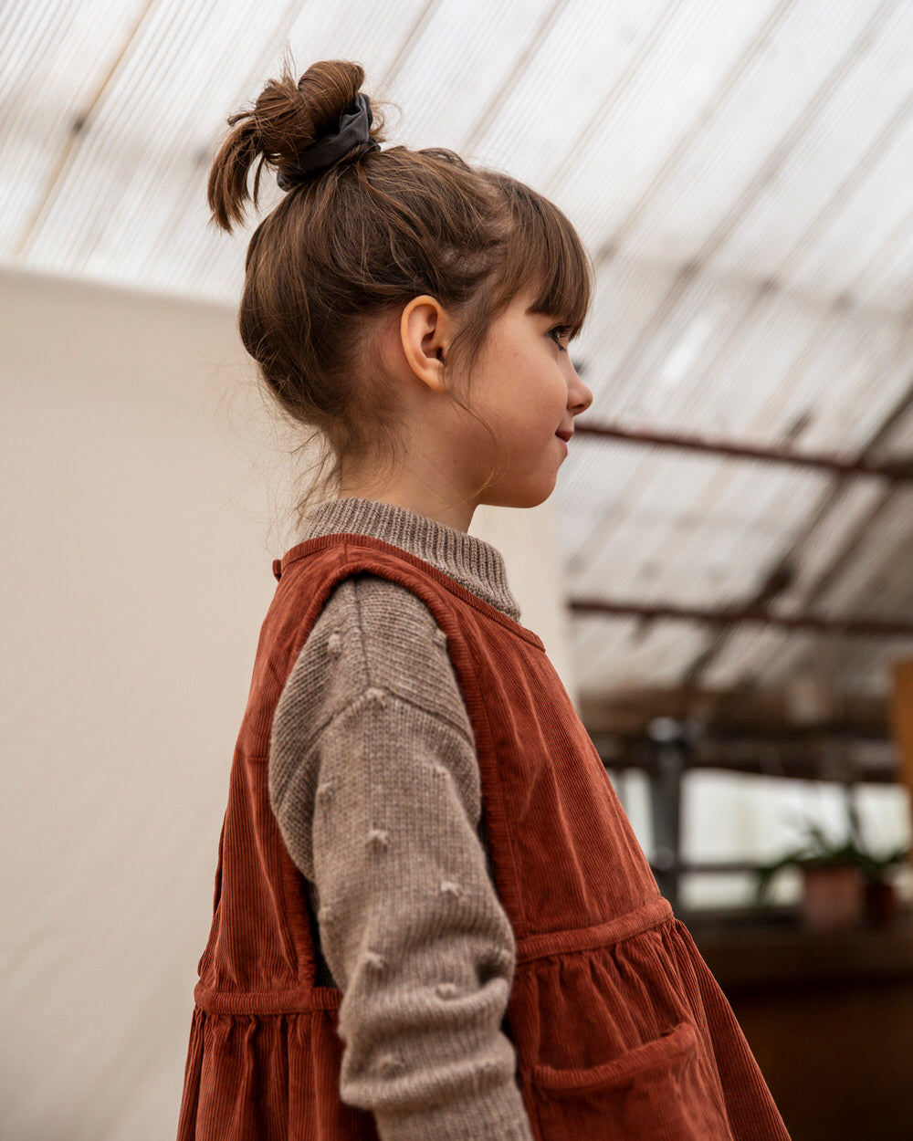 Juna Sweater Kids / taupe AW21-DE Matona 