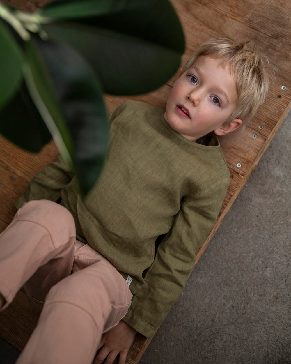 Olive Top / hazel AW21-DE Matona 