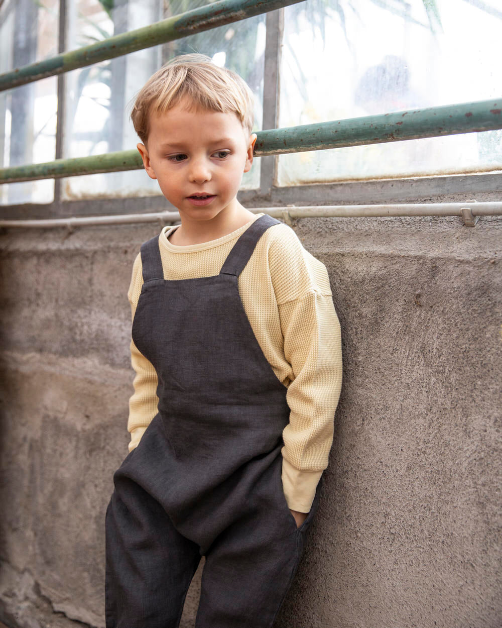 Lou Salopette Olive Jumpsuits Matona 