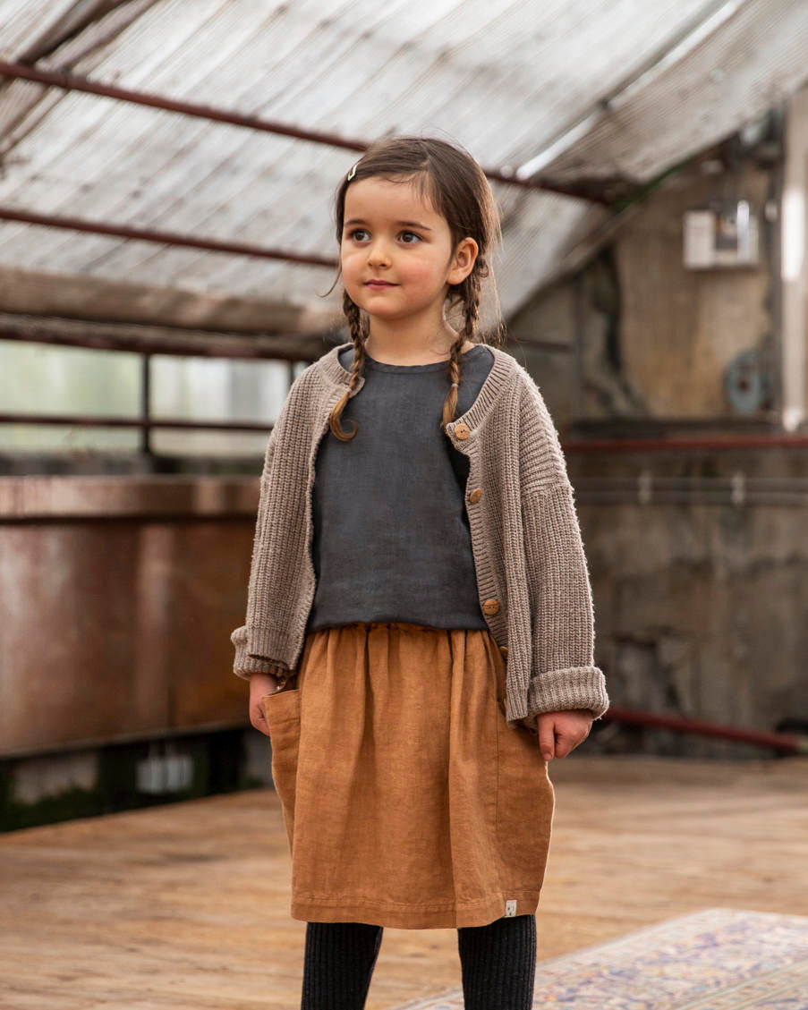 Gaia Skirt / hazel AW21-DE Matona 