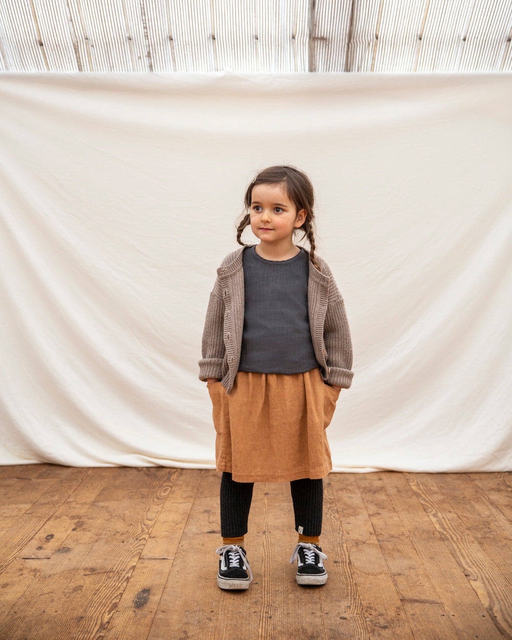 Gaia Skirt / hazel AW21-DE Matona 