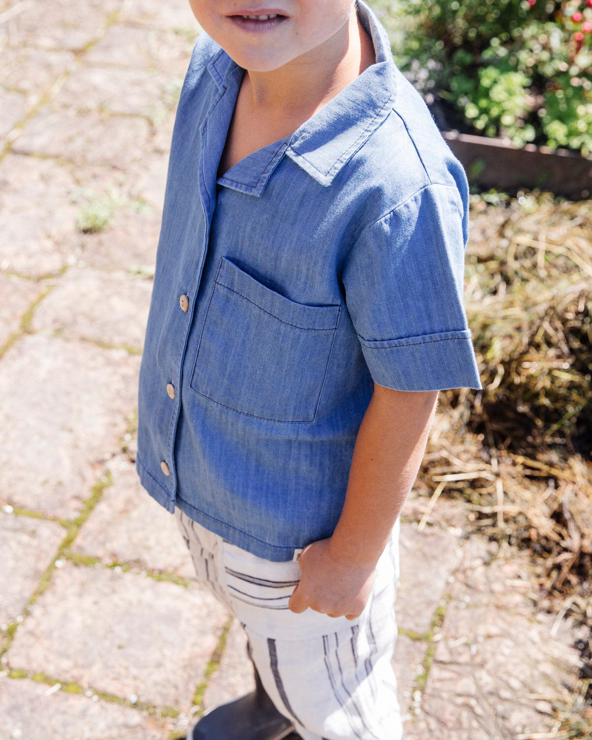 Ari Shirt Denim Tops Matona 