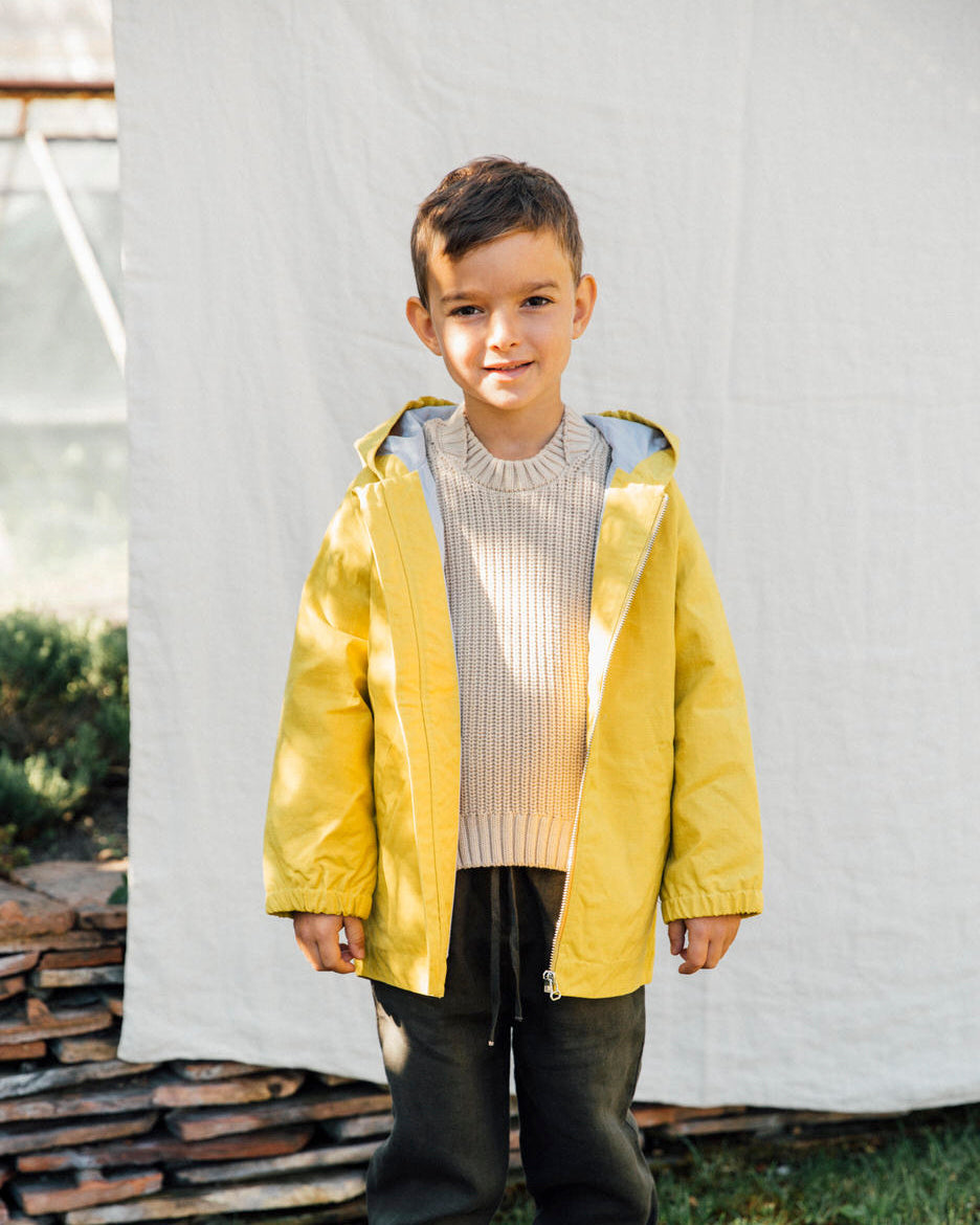 Noa Waxed Cotton Jacket Teens Matona 